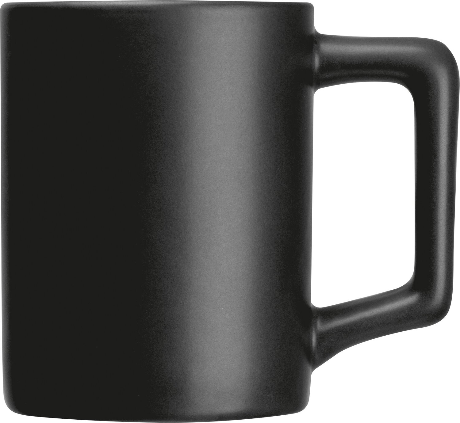 Kubek ceramiczny BRADFORD z kwadratową rączką 300ml - Kubki z nadrukiem logo | VEBI - zdjęcie 6