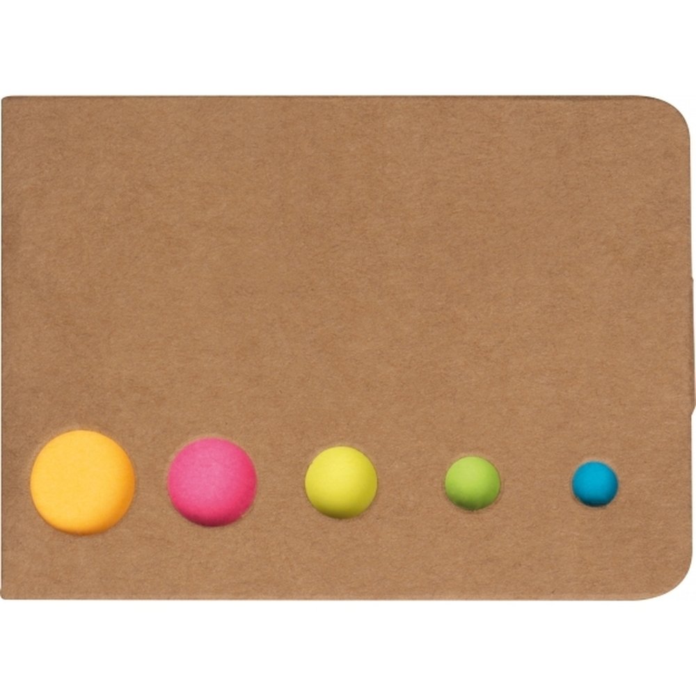 Kolorowe karteczki do markowania HUNTSVILLE - 5 kolorów - zdjęcie 3