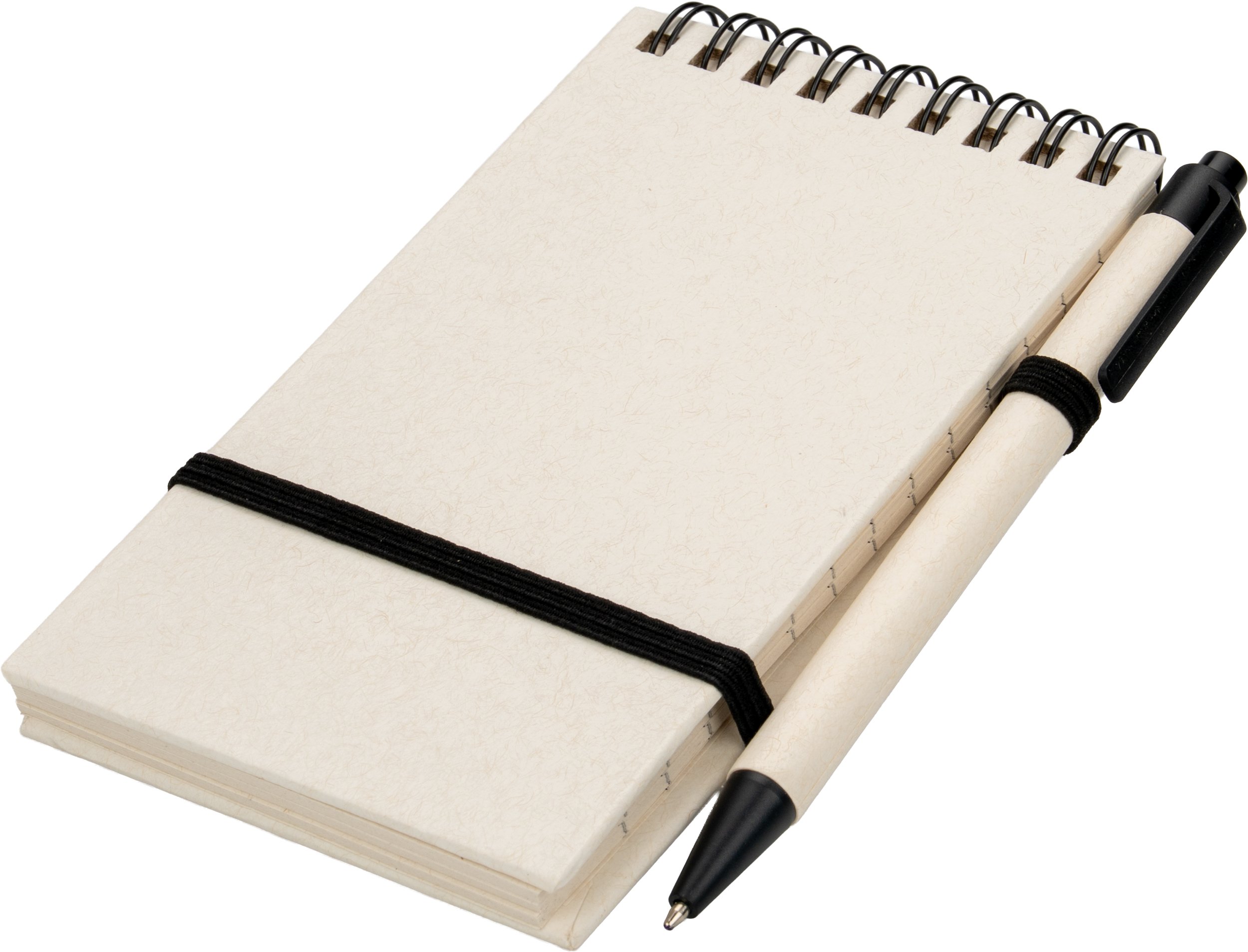 Ekologiczny notes A6 z długopisem AUSTIN - karton z mleka