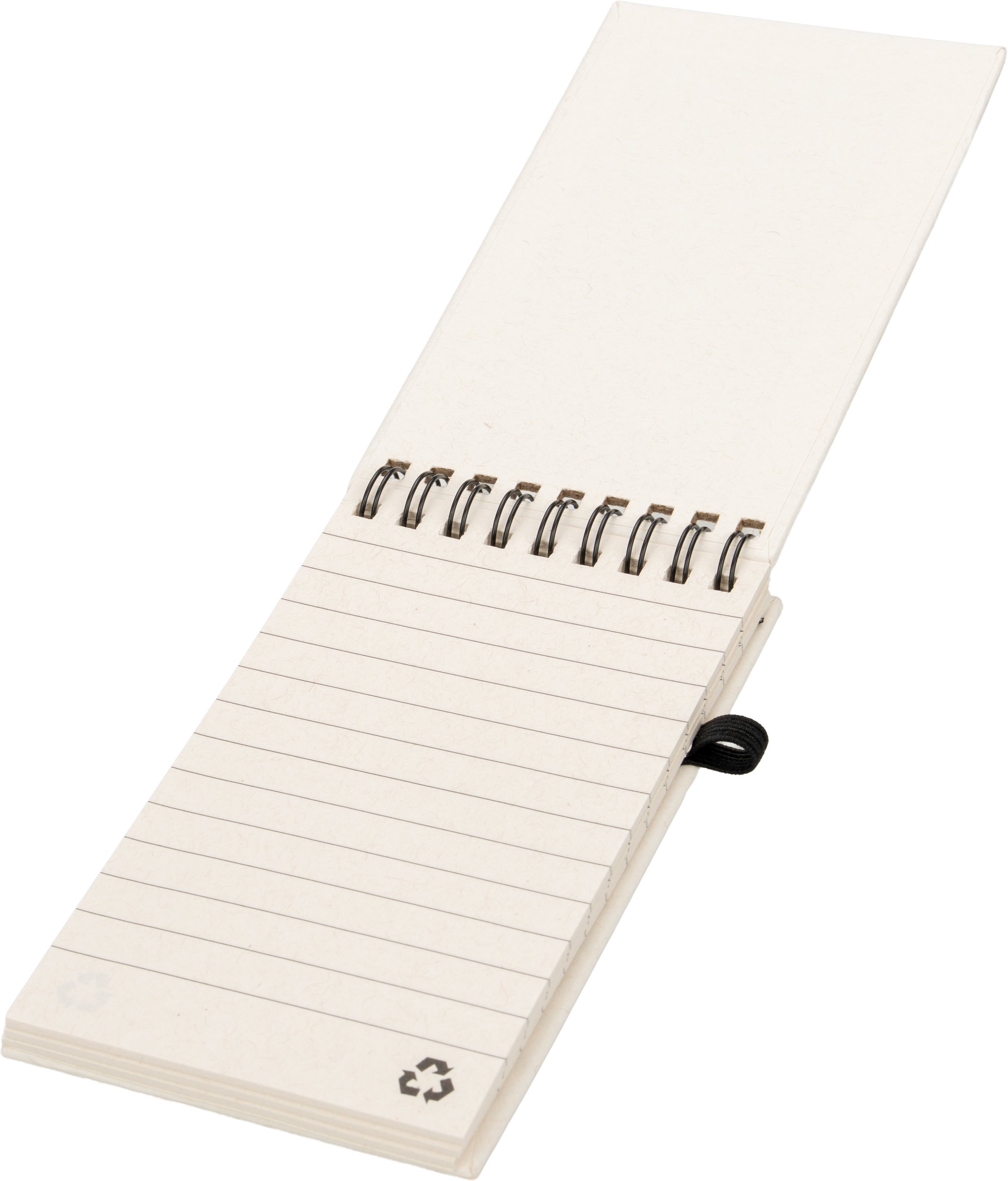 Ekologiczny notes A6 z długopisem AUSTIN - karton z mleka - zdjęcie 2