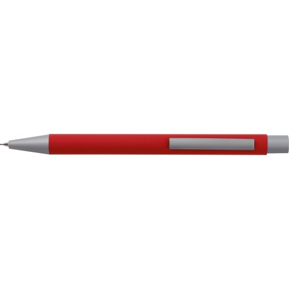 Ołówek automatyczny soft touch ANCONA z rysikiem - Soft touch z nadrukiem logo | VEBI - zdjęcie 36