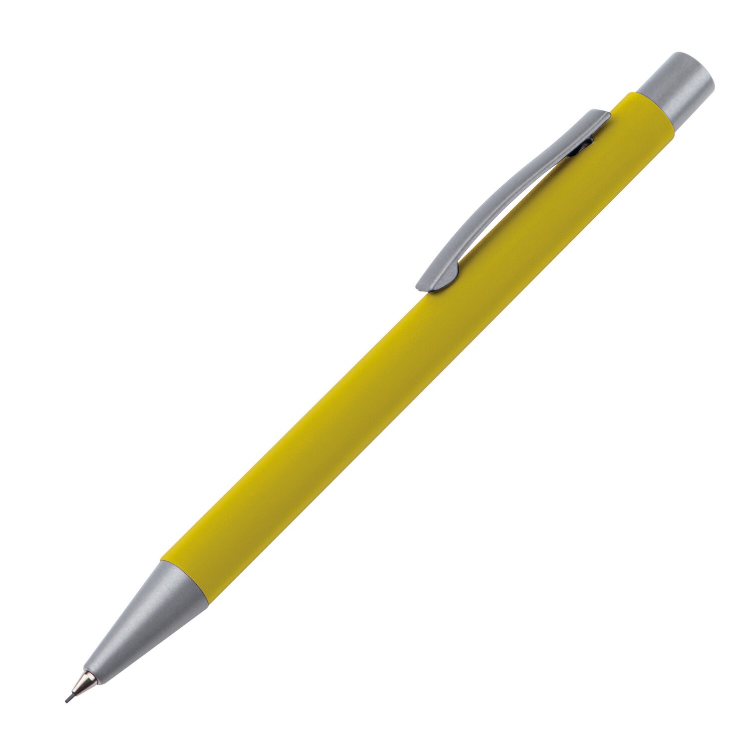 Ołówek automatyczny soft touch ANCONA z rysikiem - Soft touch z nadrukiem logo | VEBI - zdjęcie 102