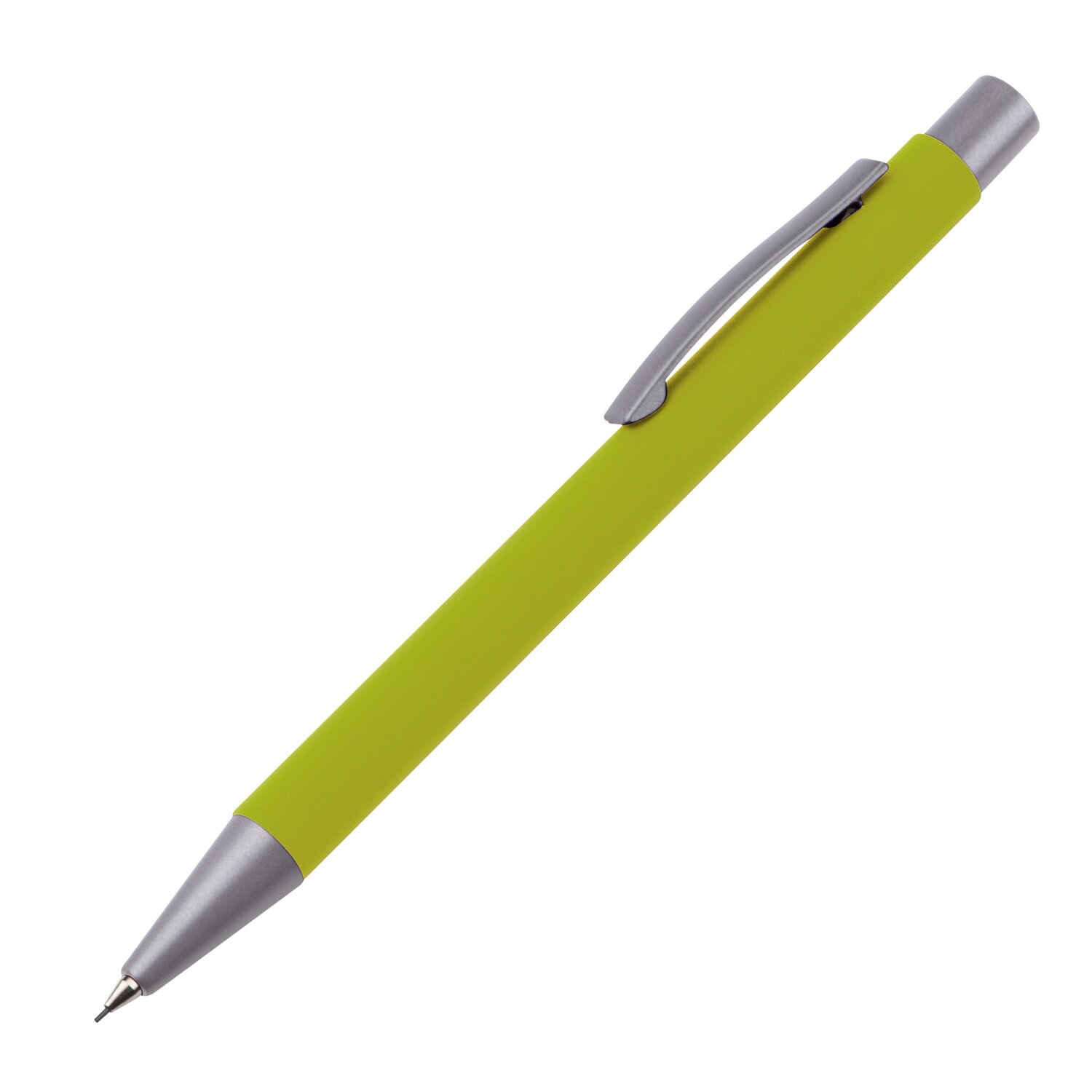 Ołówek automatyczny soft touch ANCONA z rysikiem - Soft touch z nadrukiem logo | VEBI - zdjęcie 62