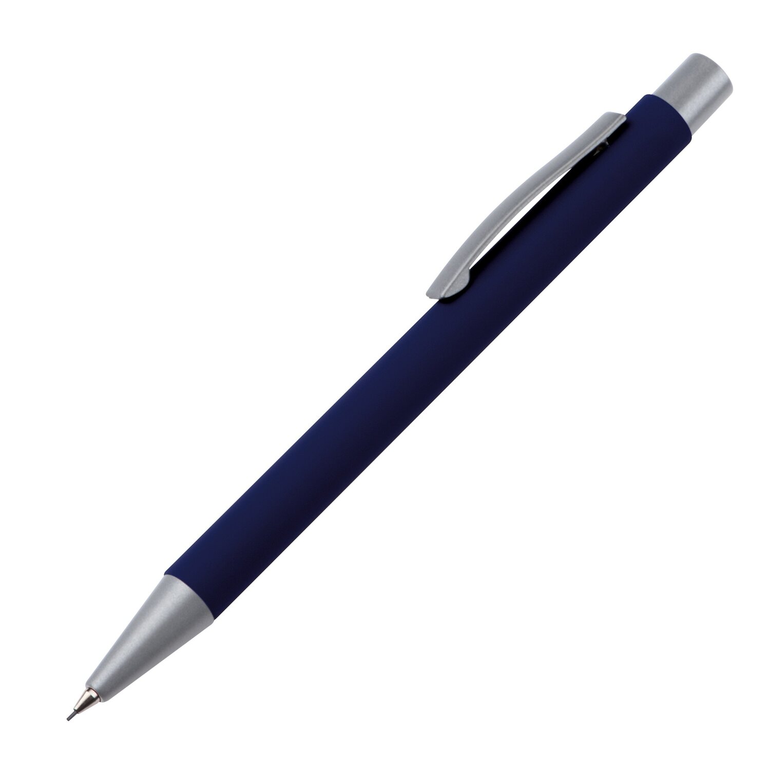 Ołówek automatyczny soft touch ANCONA z rysikiem - Soft touch z nadrukiem logo | VEBI - zdjęcie 46