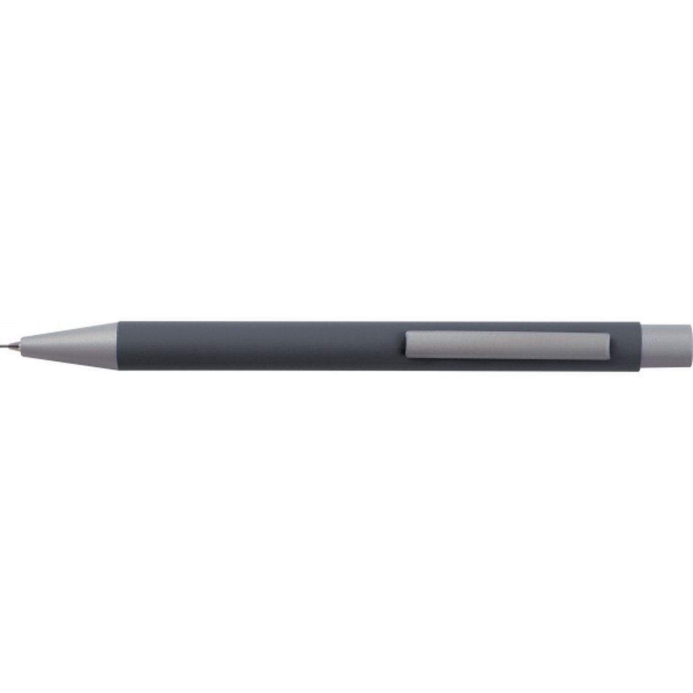 Ołówek automatyczny soft touch ANCONA z rysikiem - Soft touch z nadrukiem logo | VEBI - zdjęcie 12