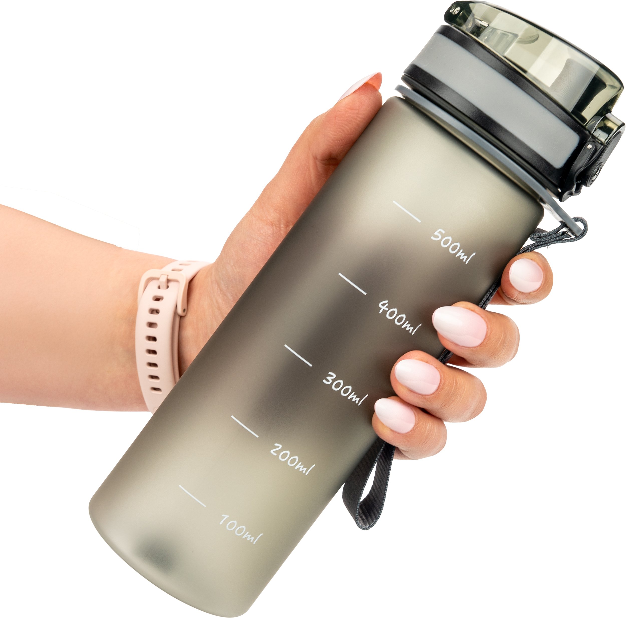 Sportowa butelka tritanowa BEAUMONT 570ml z nadrukiem - zdjęcie 5