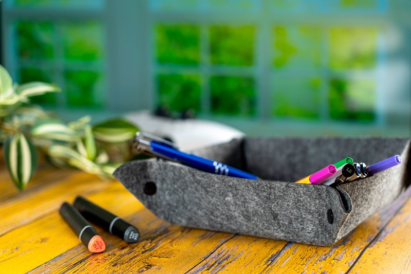 Składana taca filcowa z recyklingu EDMONTON - zdjęcie 5