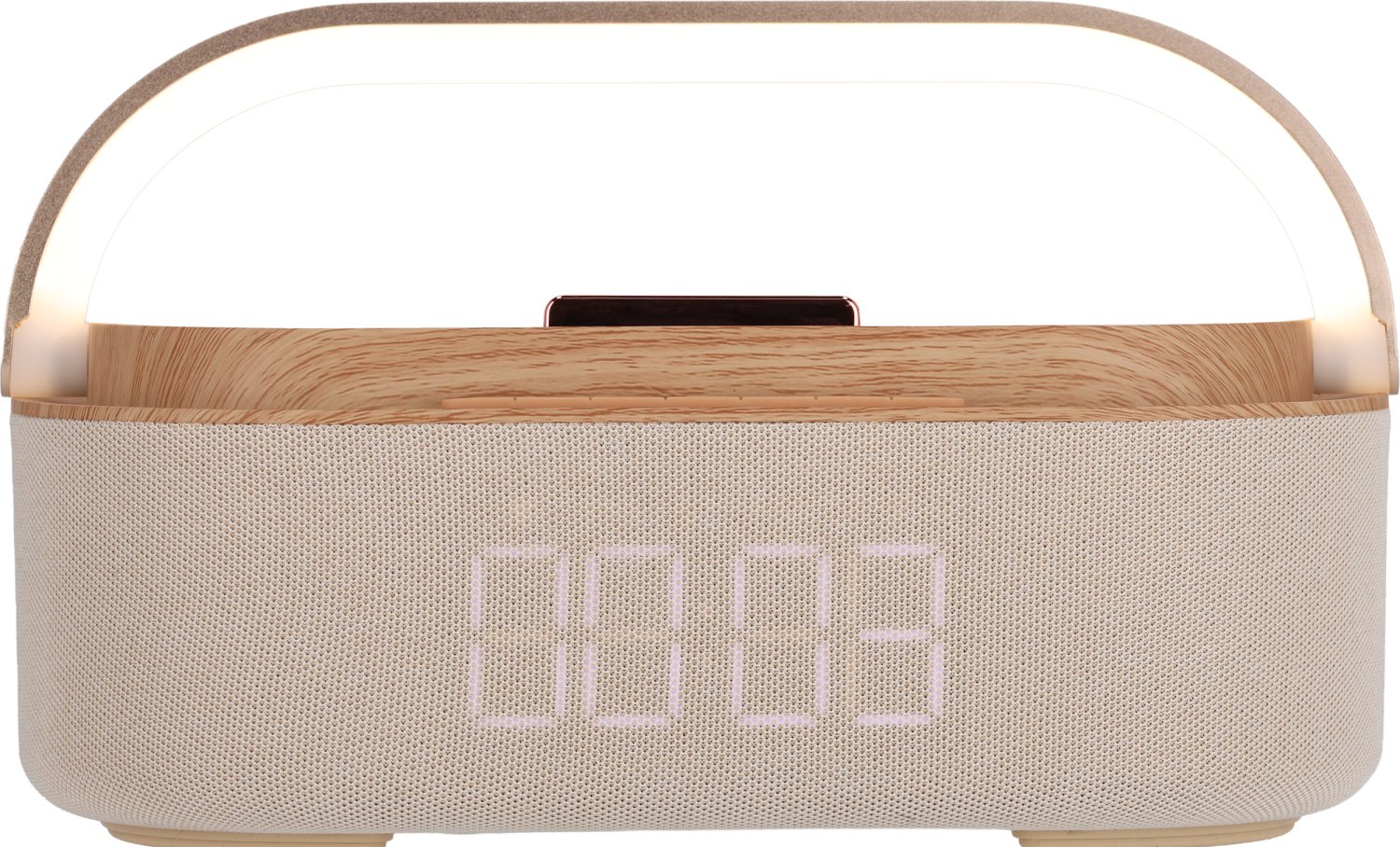 Wielofunkcyjny Głośnik Bluetooth LIMASSOL z Ładowarką Indukcyjną - Elektronika z nadrukiem logo | VEBI - zdjęcie 2