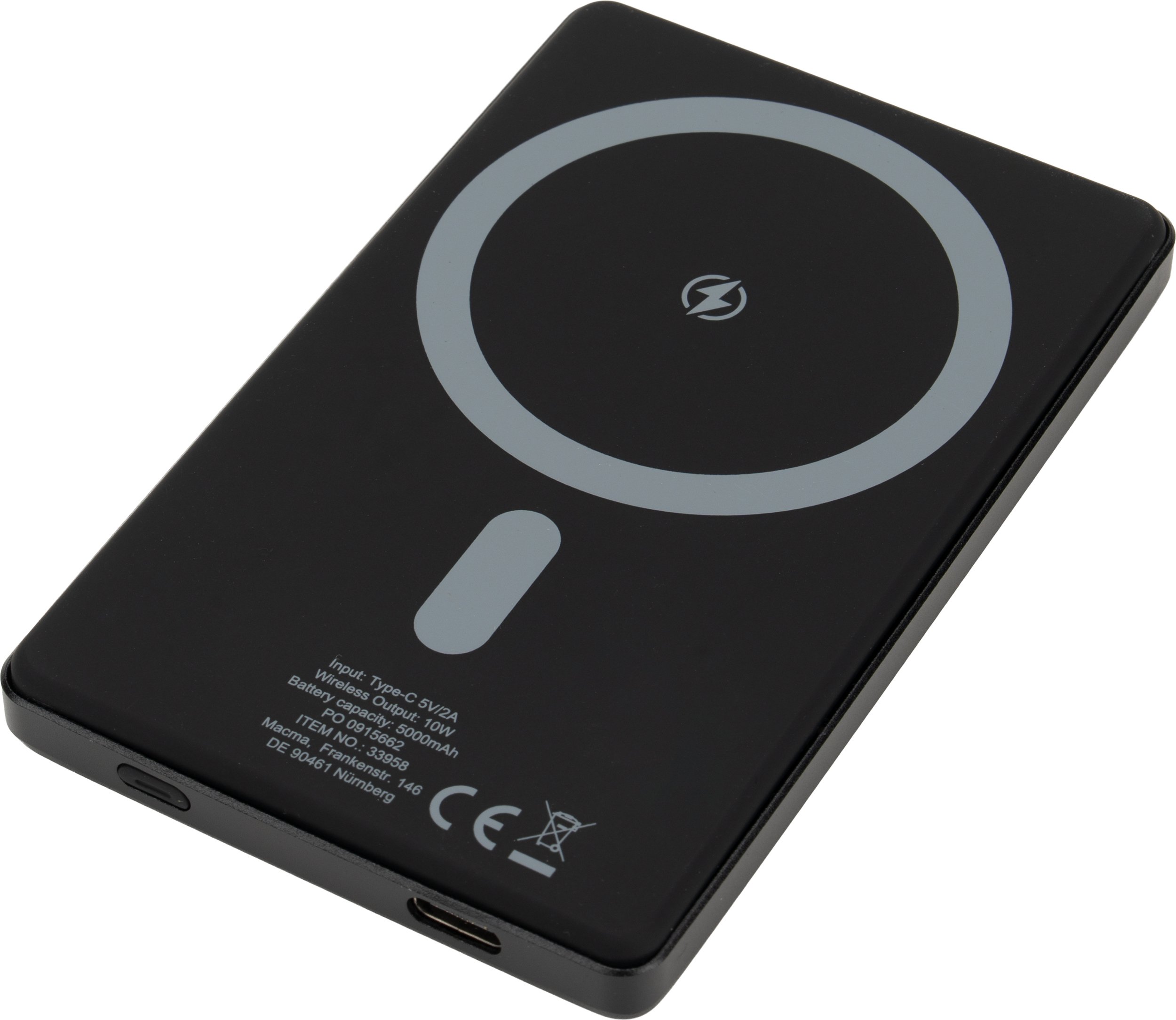 Power Bank 5000 mAh z ładowaniem bezprzewodowym MagSafe - zdjęcie 2