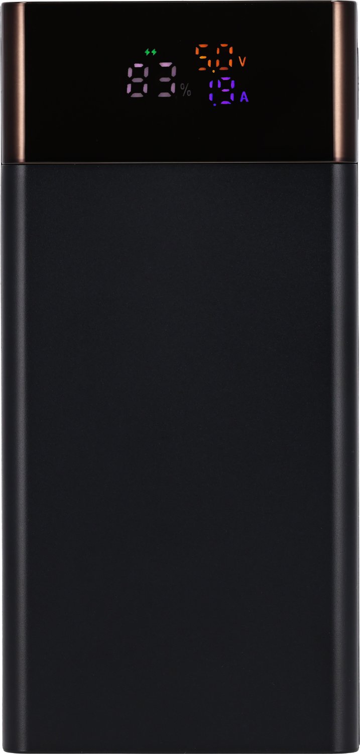 Power Bank 20000 mAh MARBELLA - z wbudowanymi kablami - Power banki z nadrukiem logo | VEBI - zdjęcie 2