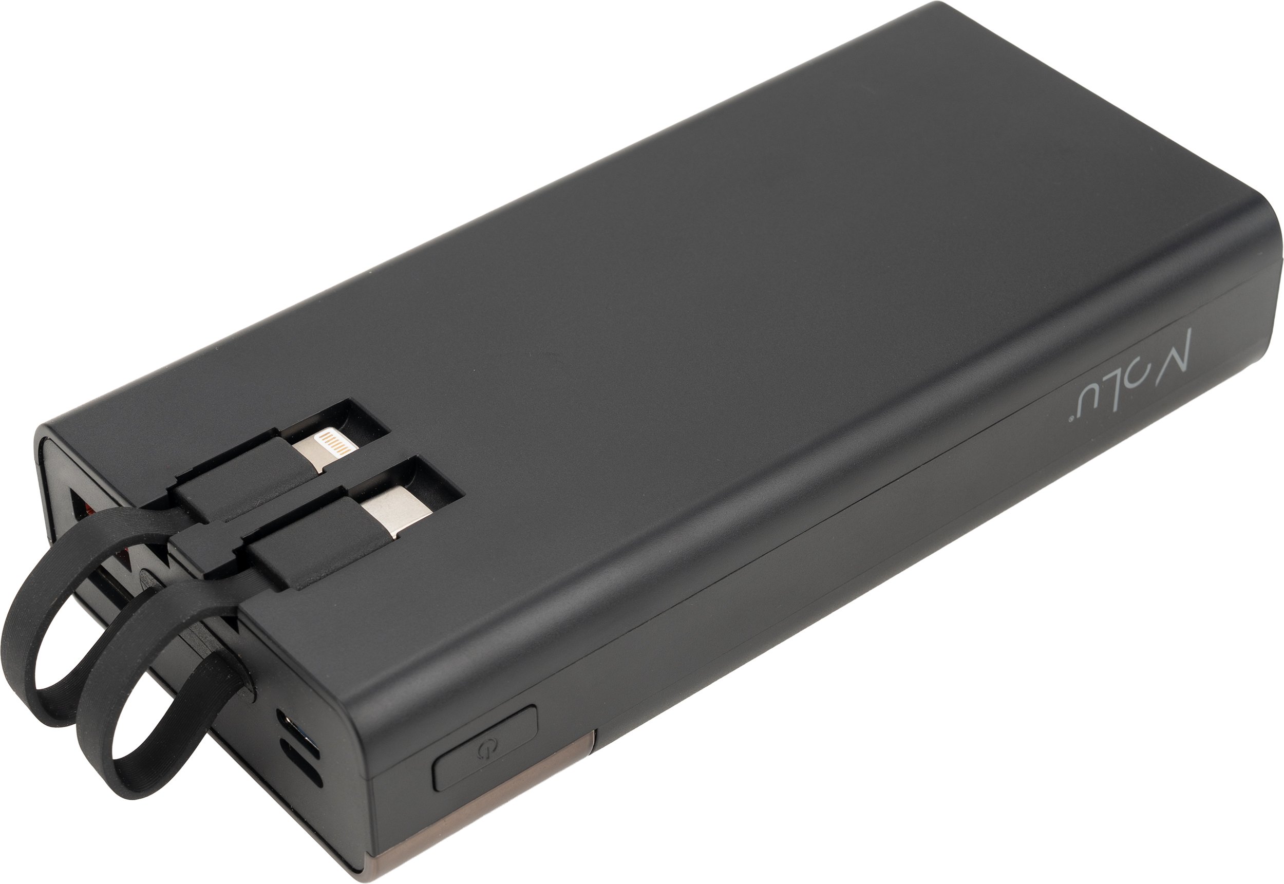 Power Bank 20000 mAh MARBELLA - z wbudowanymi kablami - zdjęcie 3