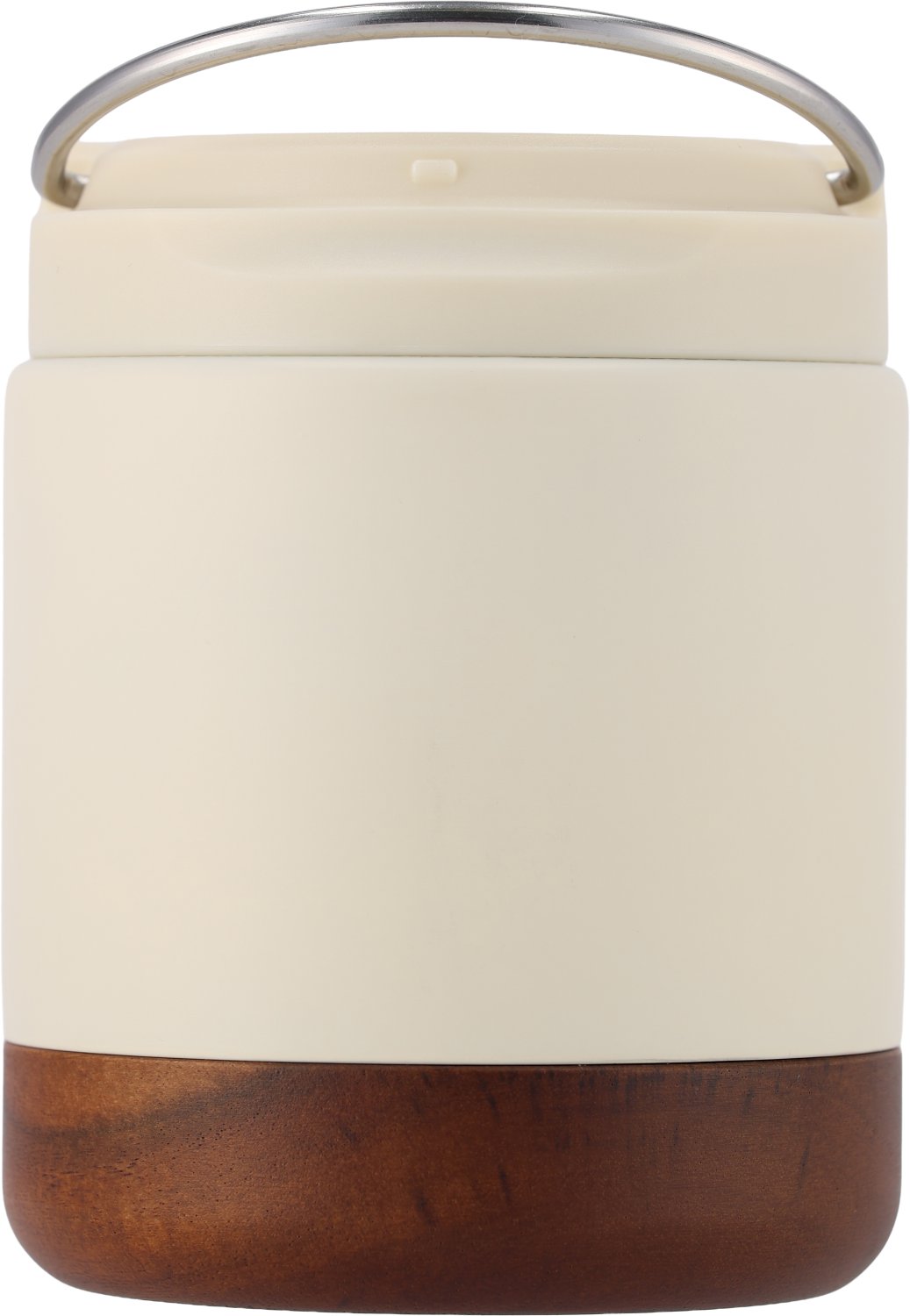 Termiczny lunch box PORTO CERVO z recyklingu 400ml - Akcesoria podróżne z nadrukiem logo | VEBI - zdjęcie 3
