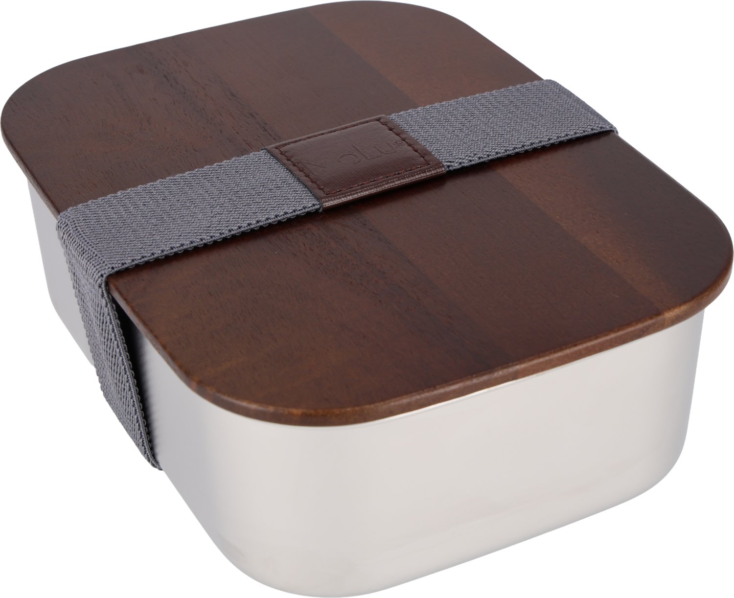 Lunch Box Eco PUERTO BANUS 1000ml - stal z recyklingu - Akcesoria podróżne z nadrukiem logo | VEBI