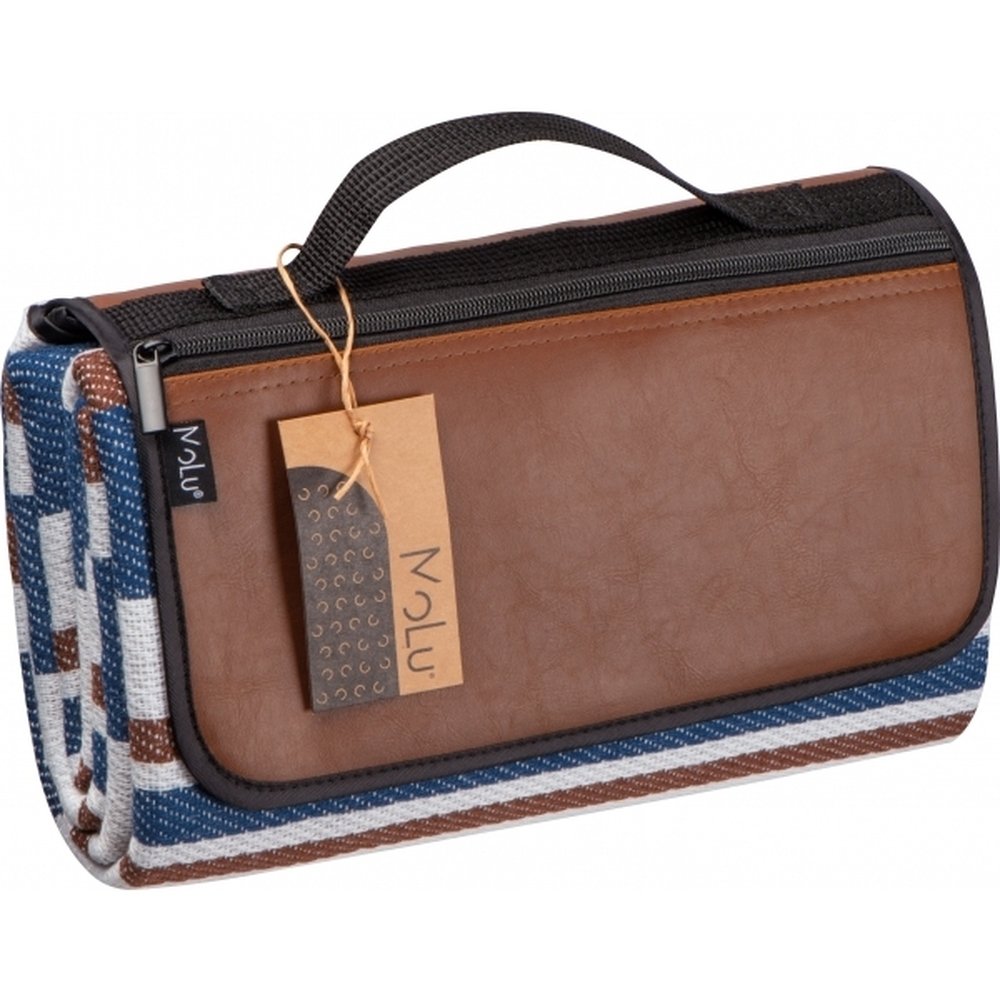 Ekologiczny koc piknikowy rPET MONTENEGRO z kieszonką