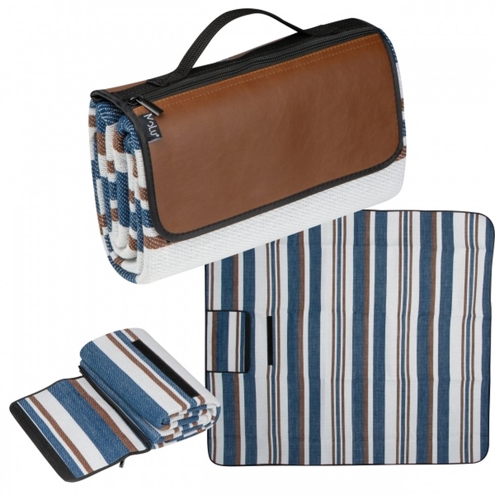 Ekologiczny koc piknikowy rPET MONTENEGRO z kieszonką - zdjęcie 2