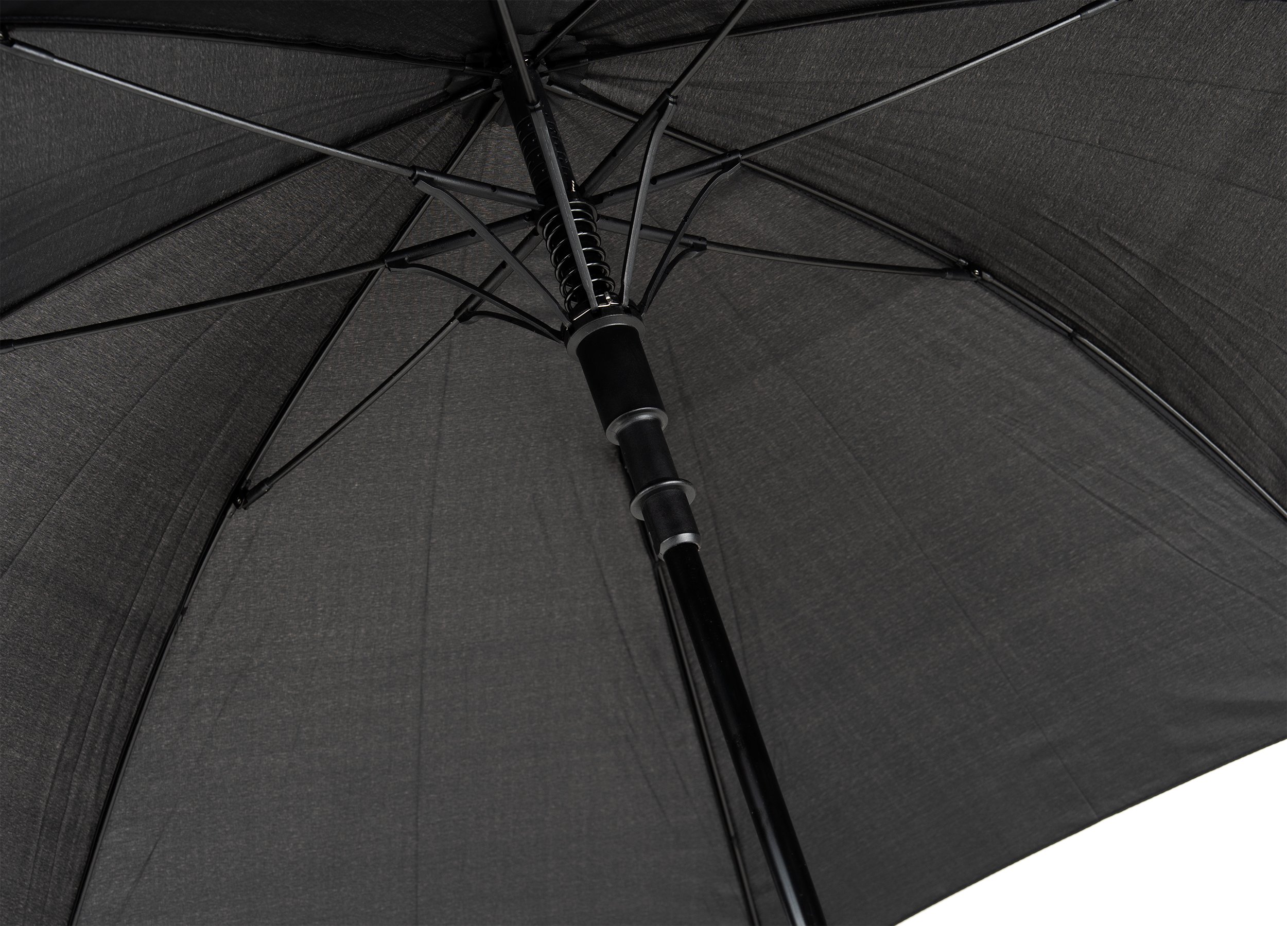 Parasol automatyczny ekologiczny rPET 105cm z drewnianą rączką - zdjęcie 5