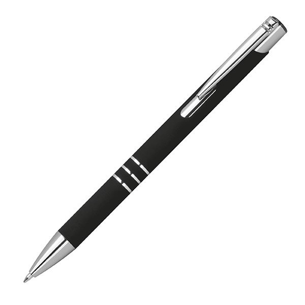 Długopis ekologiczny aluminiowy DUNMORE soft touch - Długopisy metalowe z nadrukiem logo | VEBI - zdjęcie 10