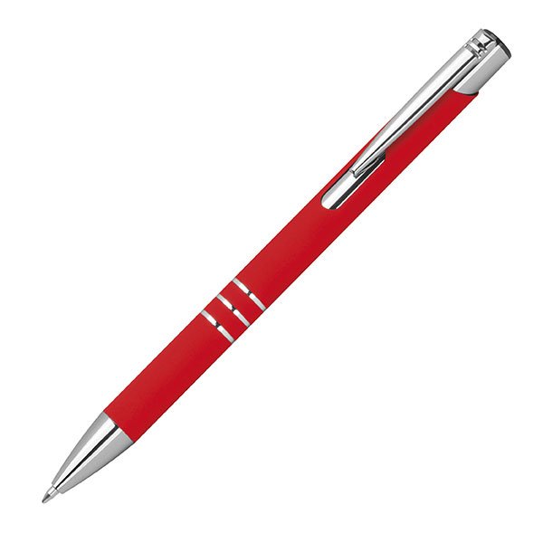Długopis ekologiczny aluminiowy DUNMORE soft touch - Długopisy metalowe z nadrukiem logo | VEBI - zdjęcie 16
