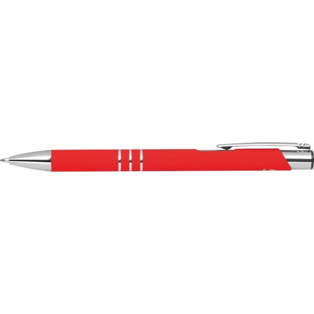 Długopis ekologiczny aluminiowy DUNMORE soft touch - Długopisy metalowe z nadrukiem logo | VEBI - zdjęcie 18