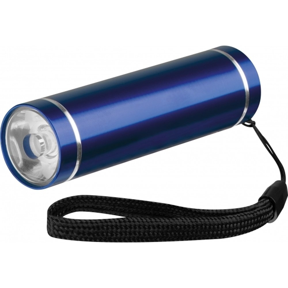 Latarka LED z aluminium z recyklingu UTRECHT 100 lumenów - Latarki i lampki z nadrukiem logo | VEBI - zdjęcie 11