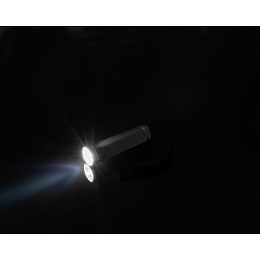 Latarka LED z aluminium z recyklingu UTRECHT 100 lumenów - Latarki i lampki z nadrukiem logo | VEBI - zdjęcie 2
