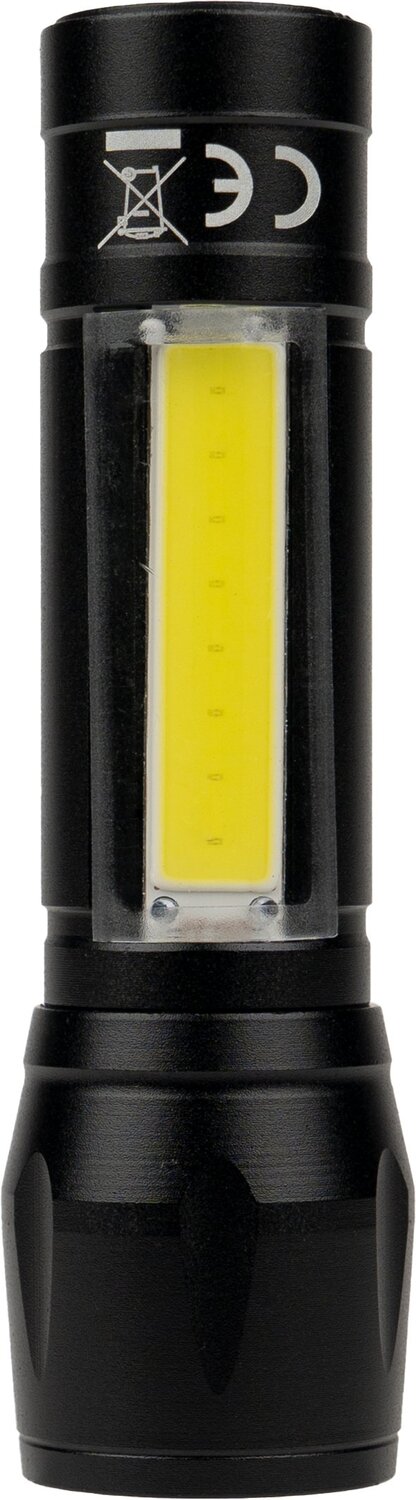Latarka LED TOKYO z diodą COB i ładowaniem USB-C - Latarki i lampki z nadrukiem logo | VEBI - zdjęcie 8