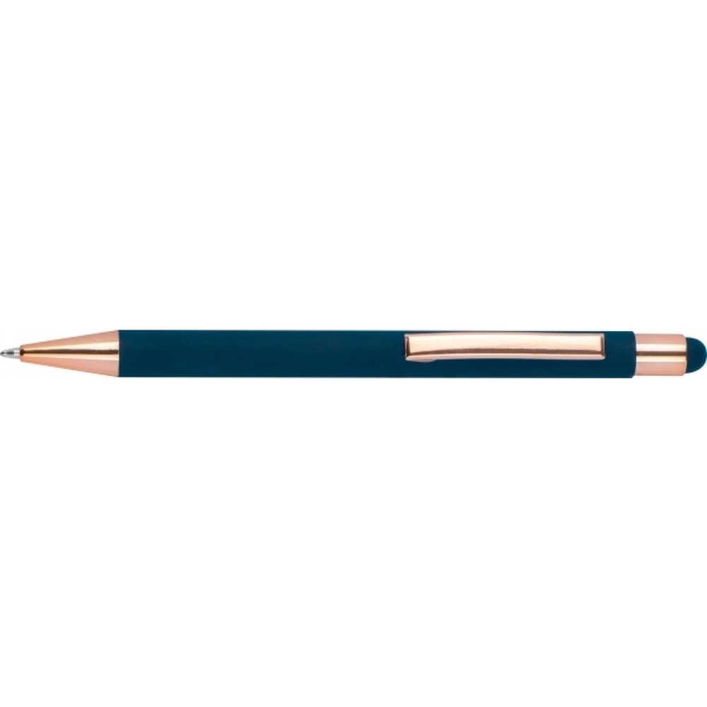 Długopis metalowy touch pen MIRAMAR z powłoką soft touch - Soft touch z nadrukiem logo | VEBI - zdjęcie 22