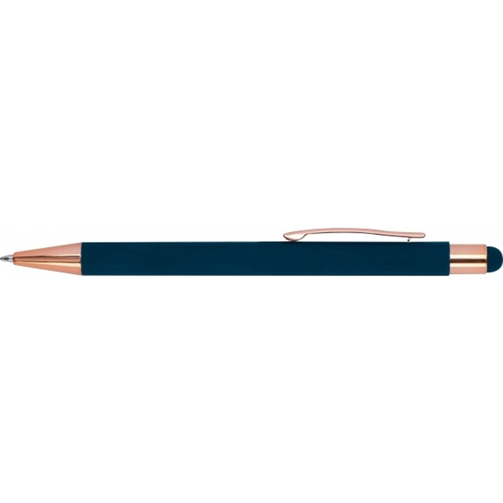 Długopis metalowy touch pen MIRAMAR z powłoką soft touch - Soft touch z nadrukiem logo | VEBI - zdjęcie 23