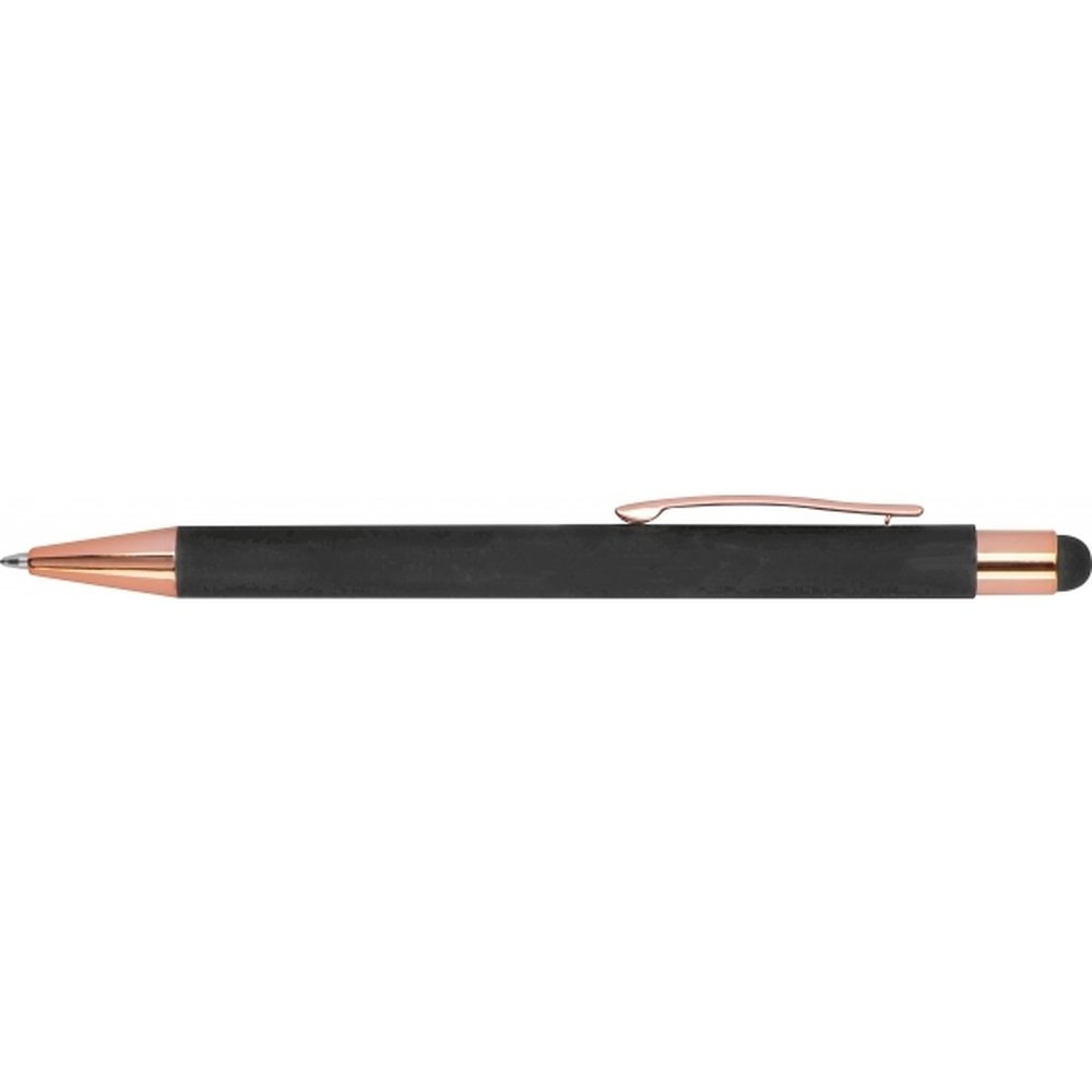 Długopis metalowy touch pen MIRAMAR z powłoką soft touch - Soft touch z nadrukiem logo | VEBI - zdjęcie 8