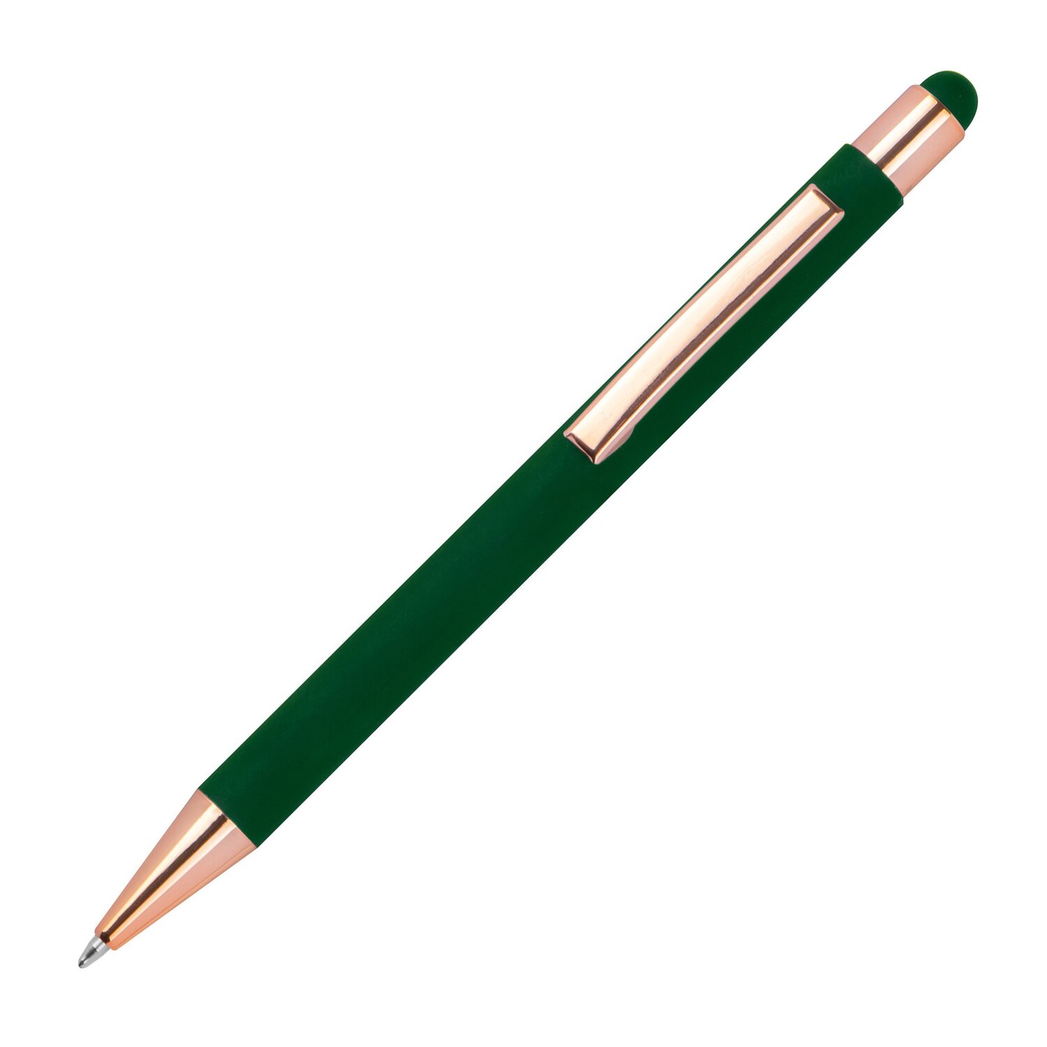 Długopis metalowy touch pen MIRAMAR z powłoką soft touch - Soft touch z nadrukiem logo | VEBI - zdjęcie 11