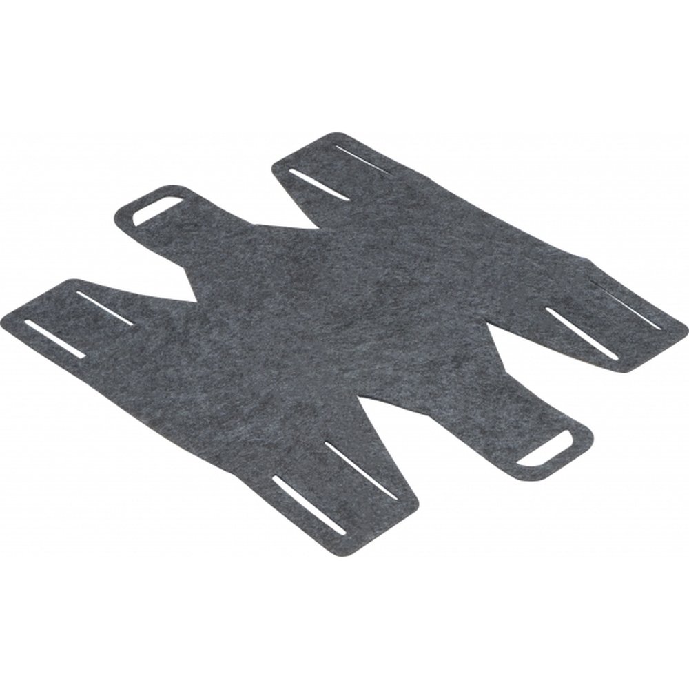 Ekologiczny koszyk składany z filcu rPET z logo firmy - zdjęcie 5