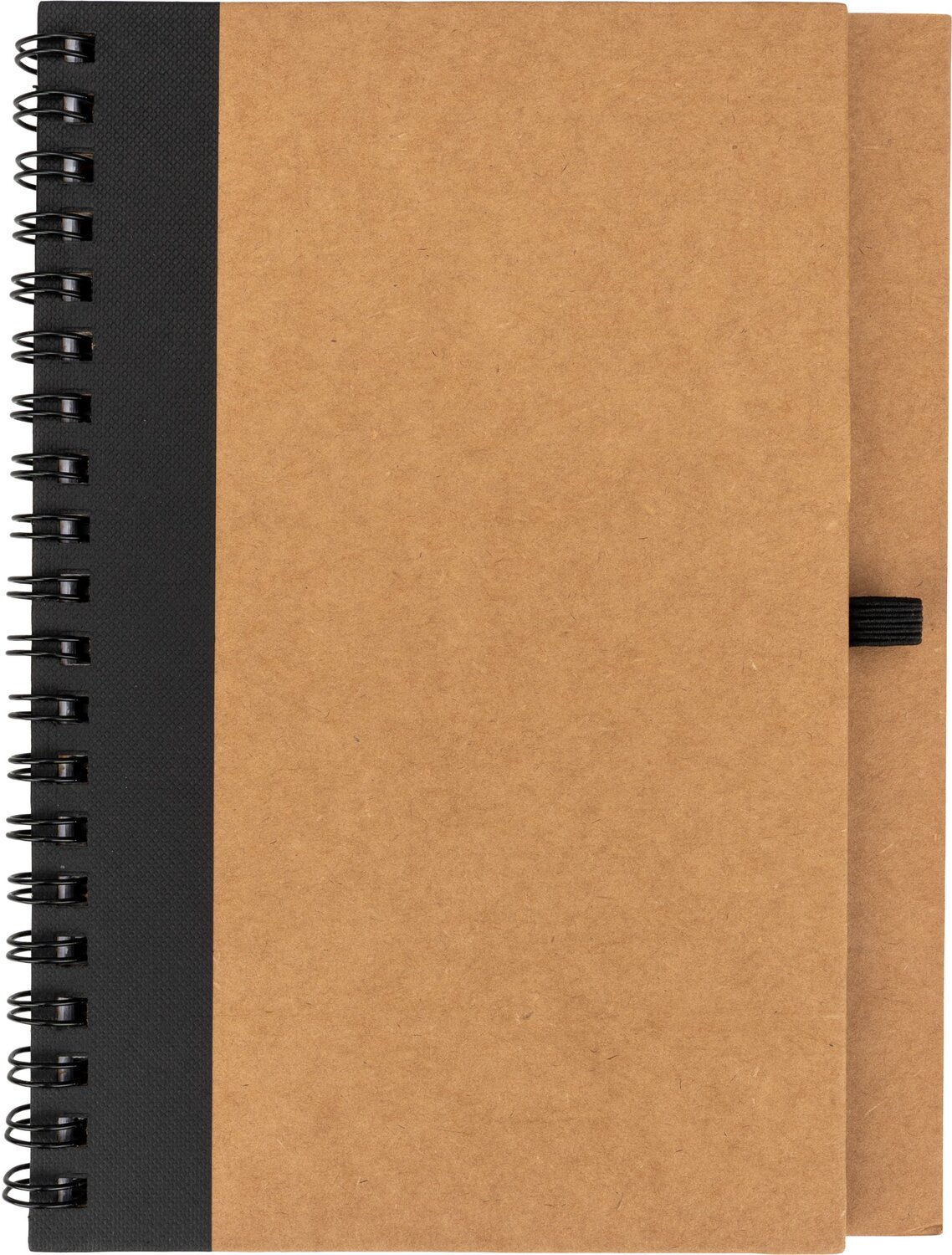 Notes A5 ekologiczny z długopisem RAVENNA - 80 kartek z recyklingu - Notatniki i notesy z nadrukiem logo | VEBI - zdjęcie 8