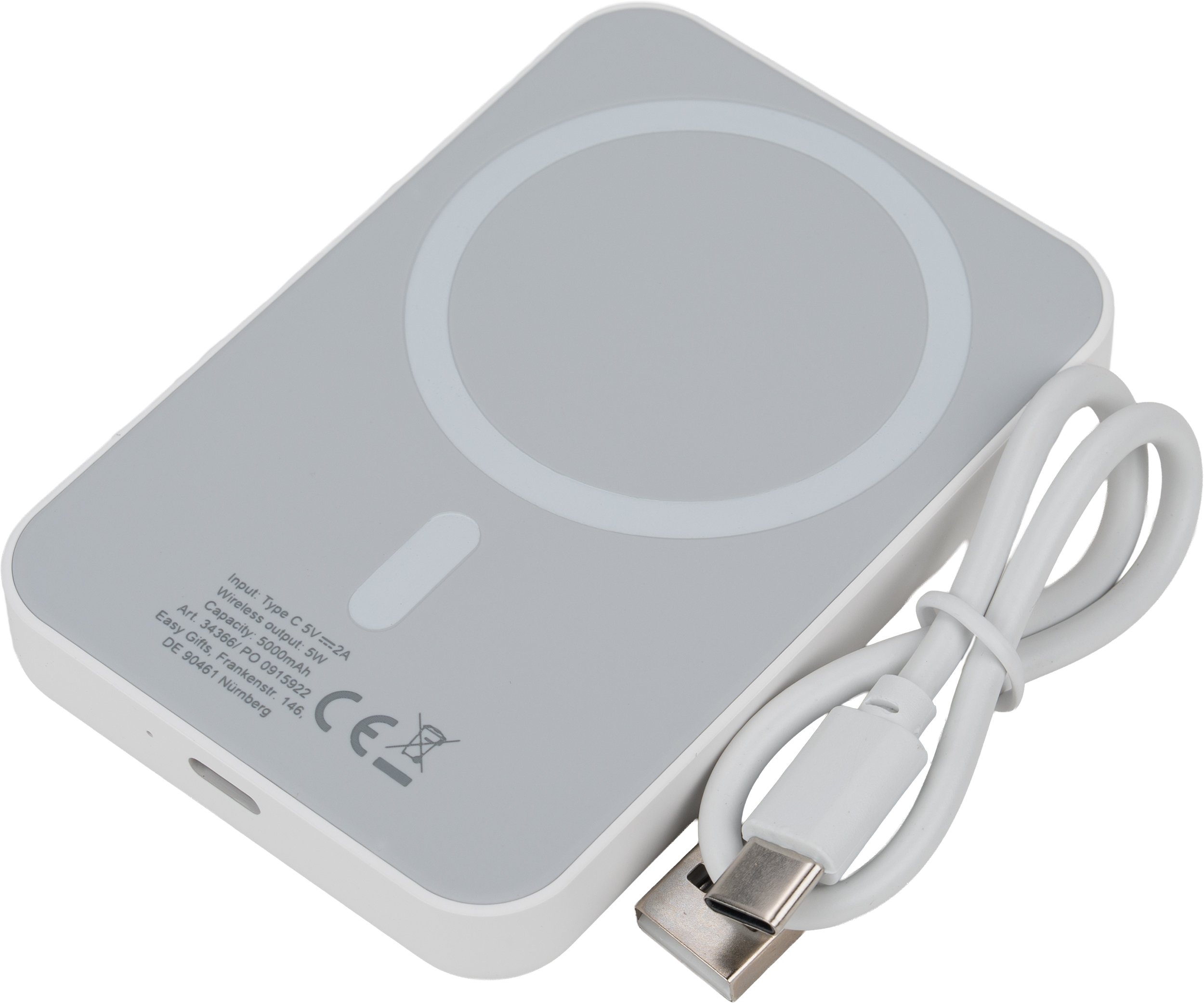 Power bank indukcyjny MagSafe 5000 mAh WELS - zdjęcie 4