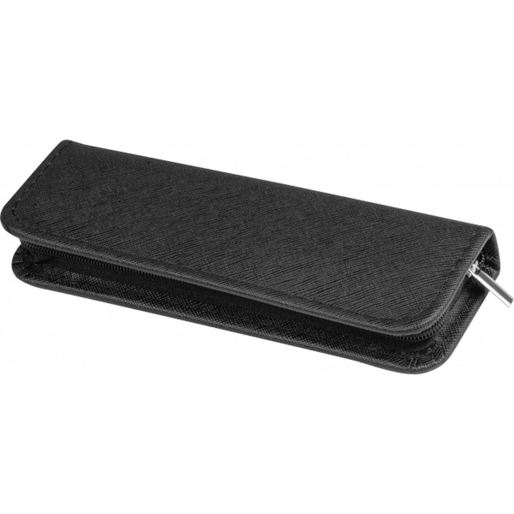 Zestaw piśmienny Uppsala z logo - długopis i ołówek soft touch - zdjęcie 2