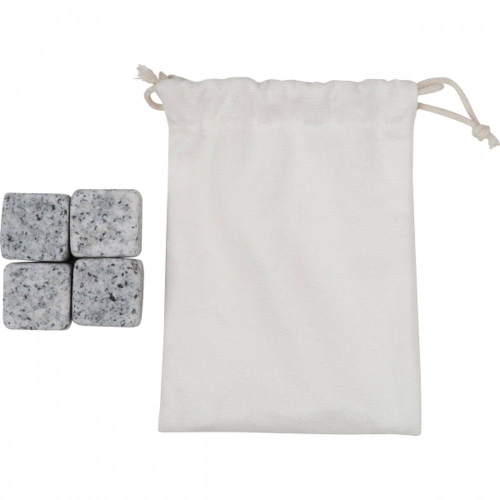 Kamienne kostki chłodzące do napojów SHENZHEN z woreczkiem - zdjęcie 4