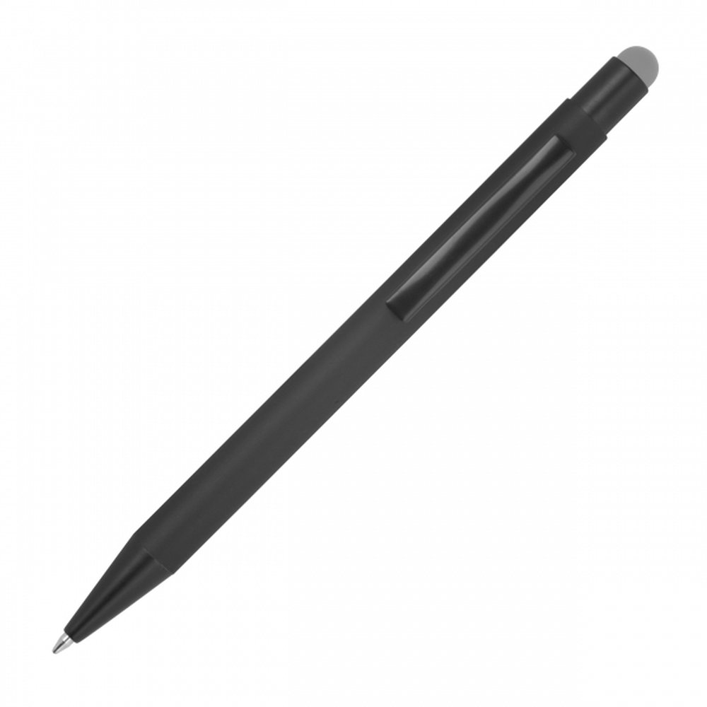 Długopis metalowy z końcówką dotykową OHARA soft touch - Soft touch z nadrukiem logo | VEBI - zdjęcie 43