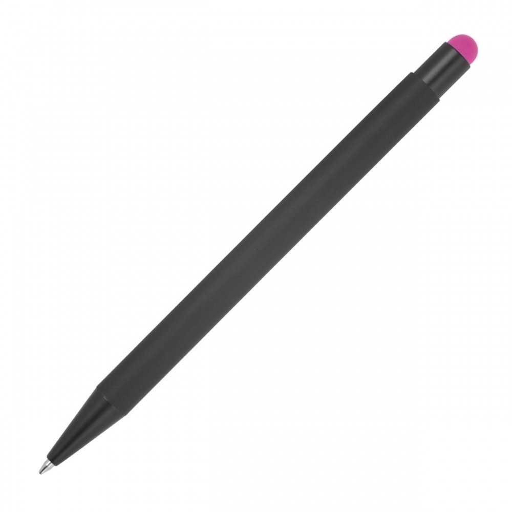 Długopis metalowy z końcówką dotykową OHARA soft touch - Soft touch z nadrukiem logo | VEBI - zdjęcie 39