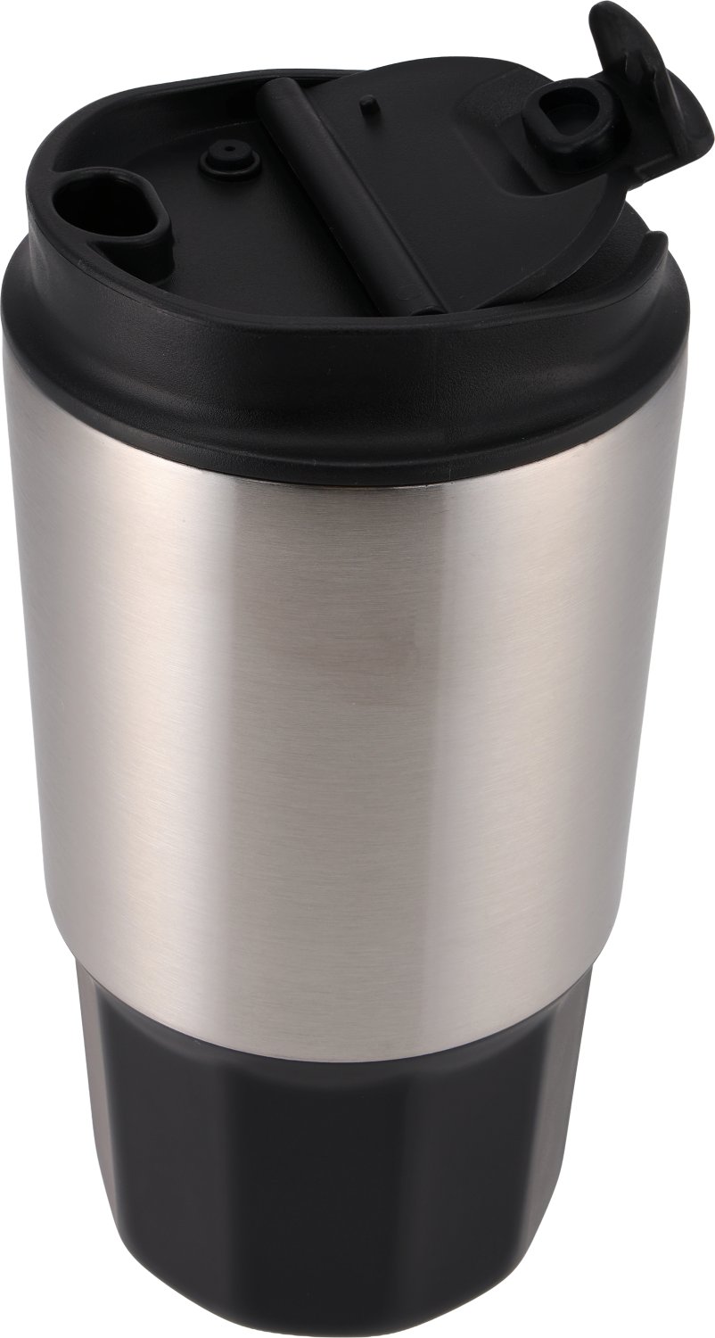 Kubek termiczny SAINT-JEROME 500ml ze stali nierdzewnej - Podróże i rekreacja z nadrukiem logo | VEBI