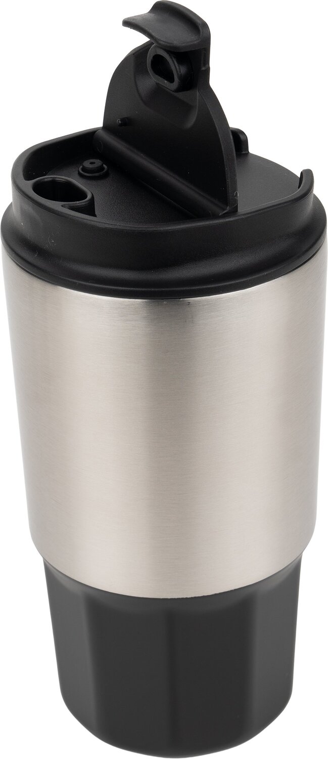 Kubek termiczny SAINT-JEROME 500ml ze stali nierdzewnej - Podróże i rekreacja z nadrukiem logo | VEBI - zdjęcie 2