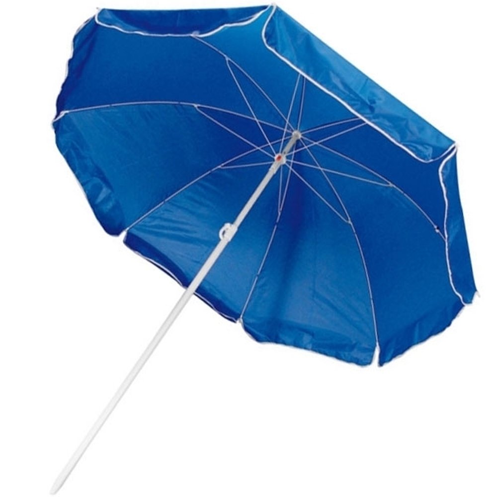Parasol plażowy Ø150 cm z nadrukiem logo – Fort Lauderdale - Akcesoria plażowe z nadrukiem logo | VEBI