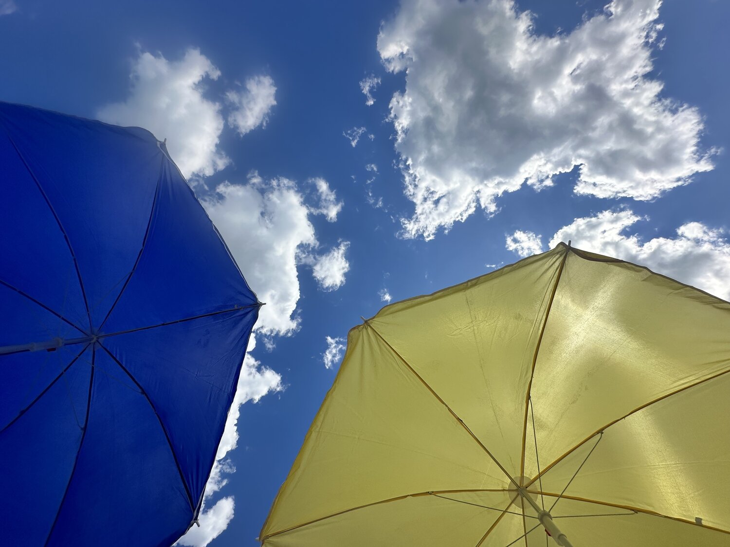 Parasol plażowy Ø150 cm z nadrukiem logo – Fort Lauderdale - Akcesoria plażowe z nadrukiem logo | VEBI - zdjęcie 7