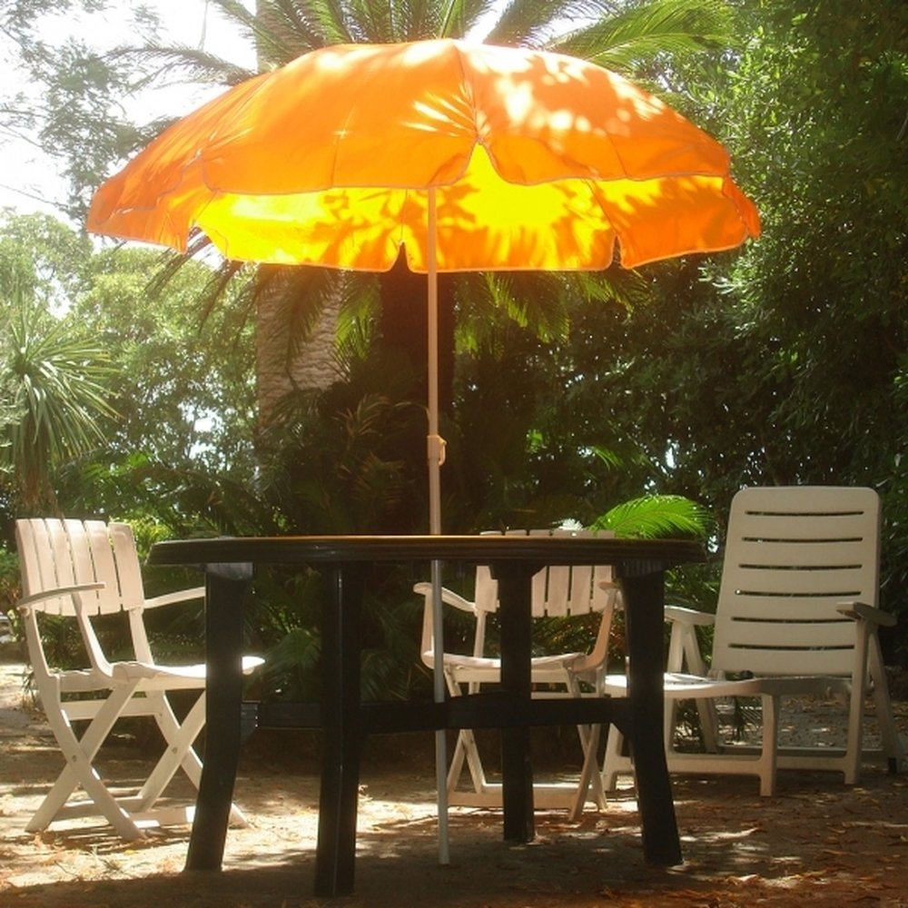 Parasol plażowy Ø150 cm z nadrukiem logo – Fort Lauderdale - Akcesoria plażowe z nadrukiem logo | VEBI - zdjęcie 12