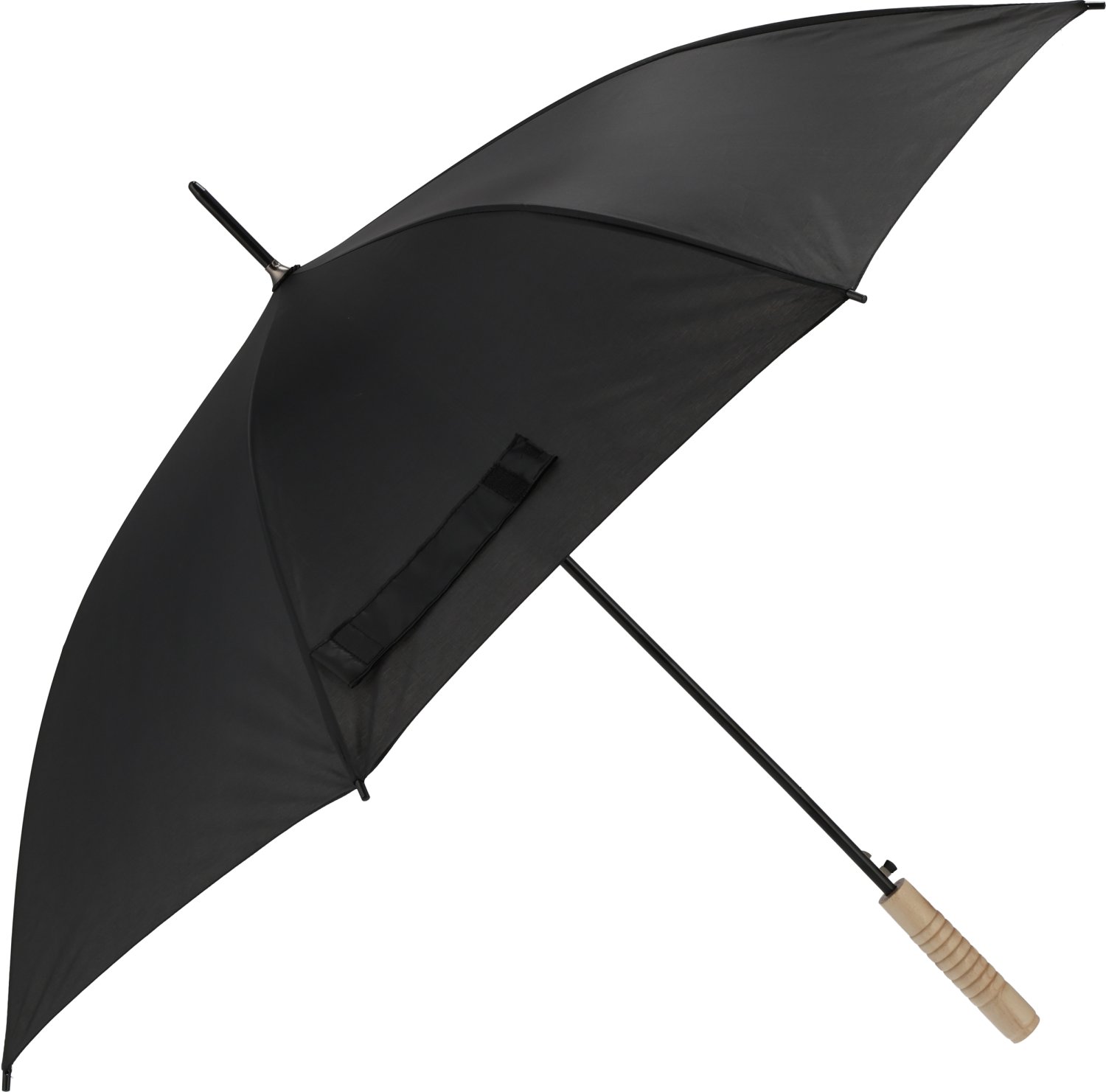 Parasol automatyczny LE MANS Ø100cm z drewnianą rączką - Panel od 100 do 110 cm z nadrukiem logo | VEBI - zdjęcie 7