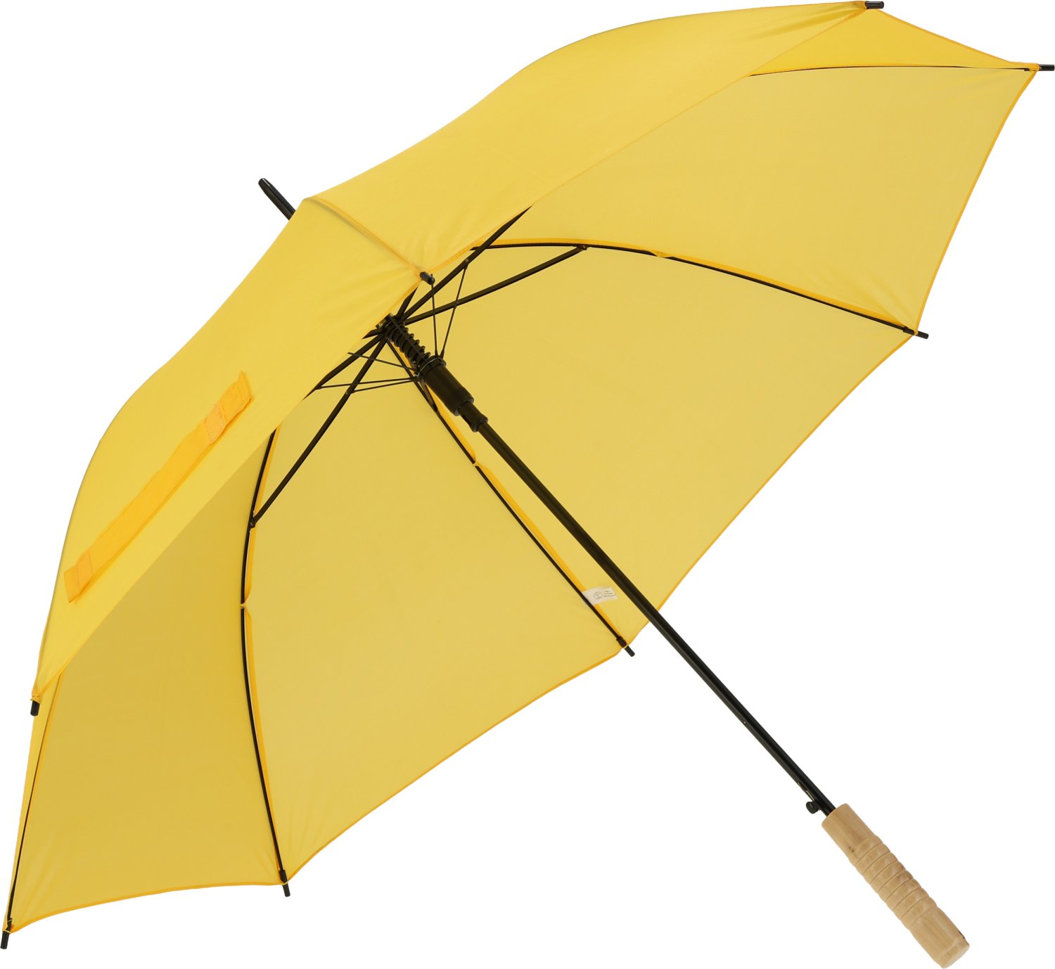 Parasol automatyczny LE MANS Ø100cm z drewnianą rączką - Panel od 100 do 110 cm z nadrukiem logo | VEBI - zdjęcie 39