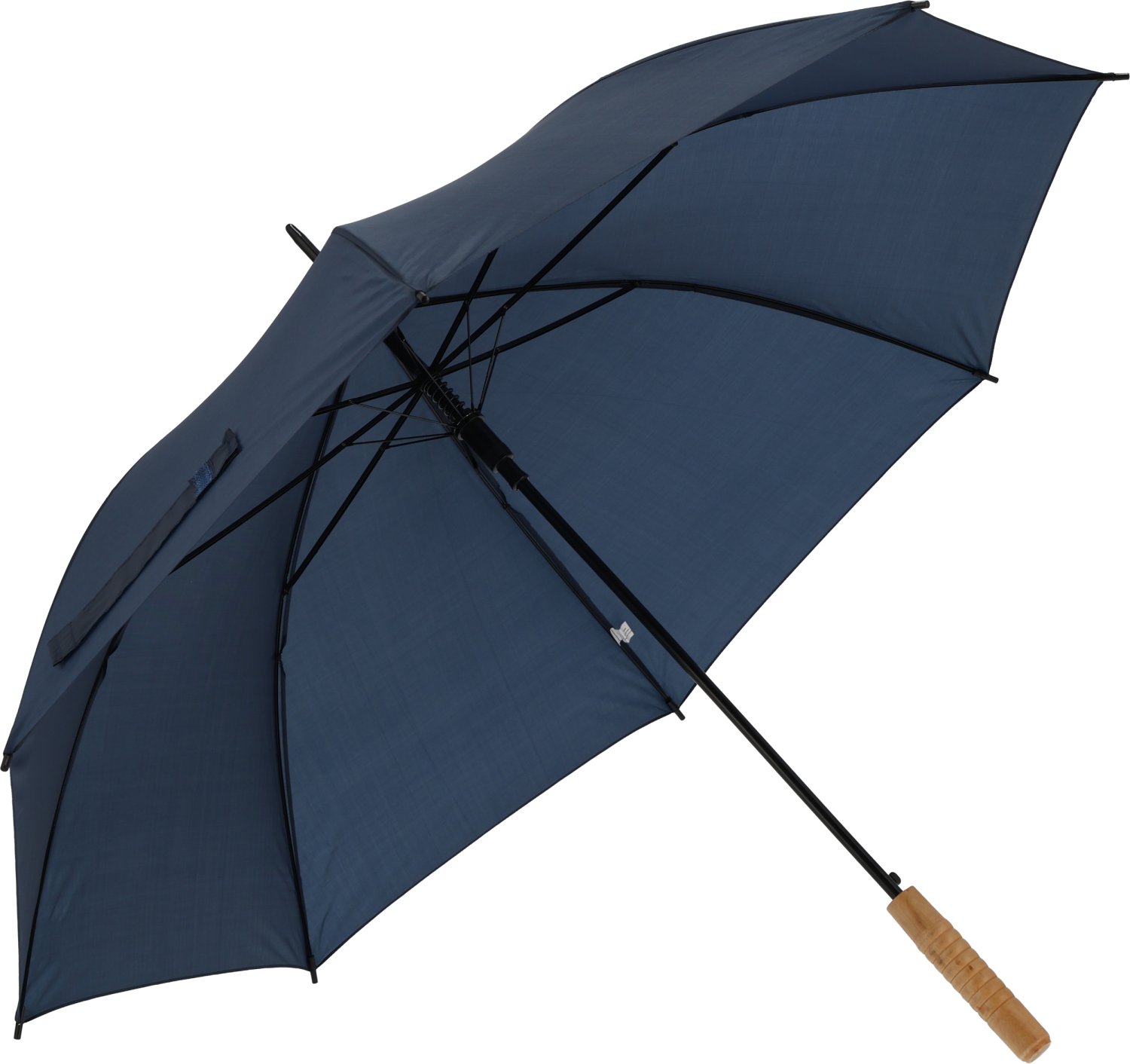 Parasol automatyczny LE MANS Ø100cm z drewnianą rączką - Panel od 100 do 110 cm z nadrukiem logo | VEBI - zdjęcie 16