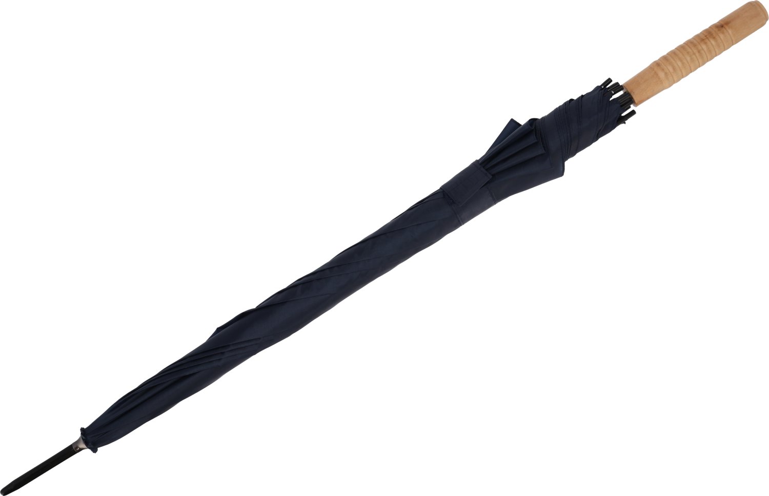Parasol automatyczny LE MANS Ø100cm z drewnianą rączką - Panel od 100 do 110 cm z nadrukiem logo | VEBI - zdjęcie 19