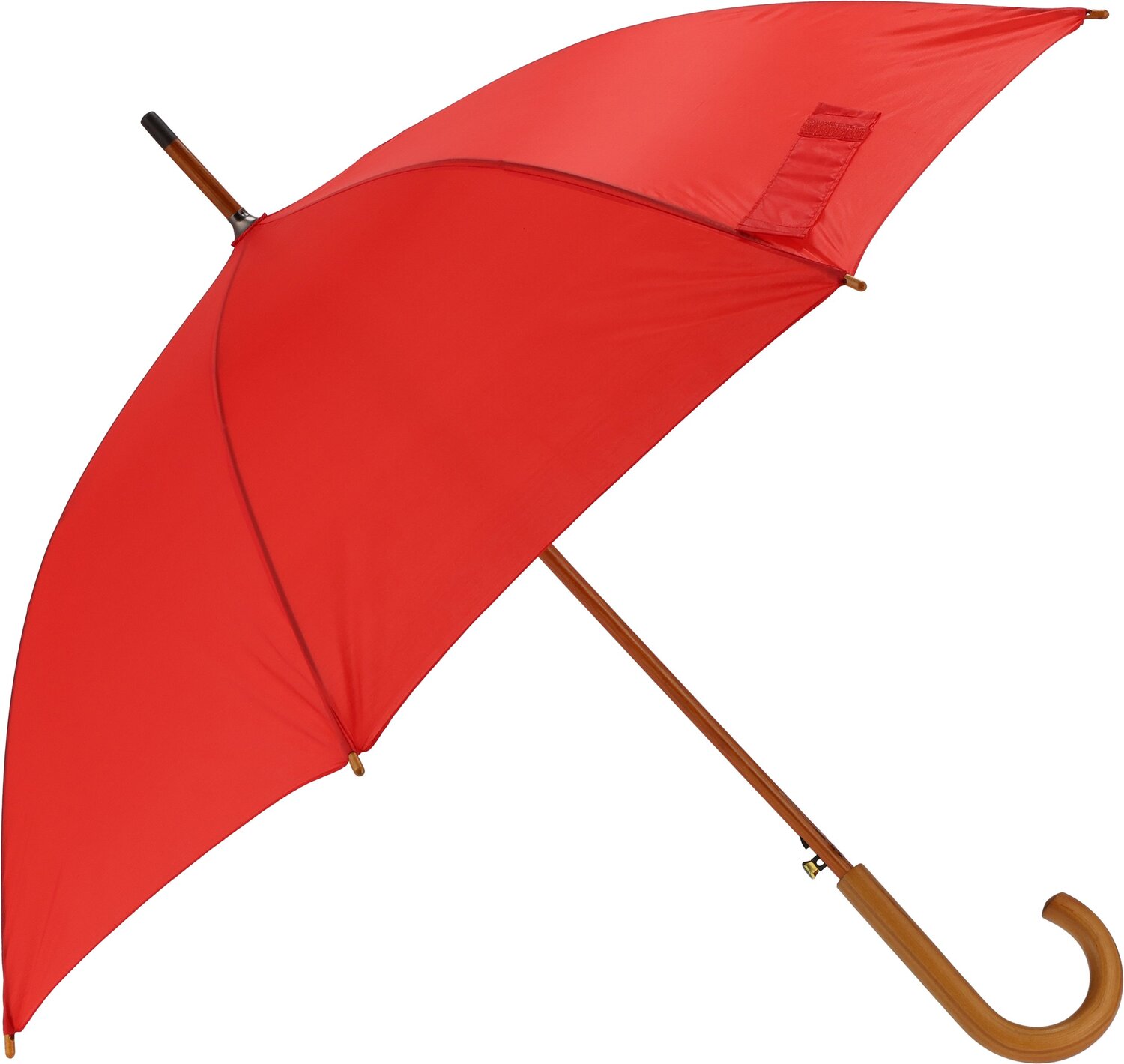 Parasol automatyczny z drewnianą rączką NANCY Ø105 cm - Panel od 100 do 110 cm z nadrukiem logo | VEBI - zdjęcie 29