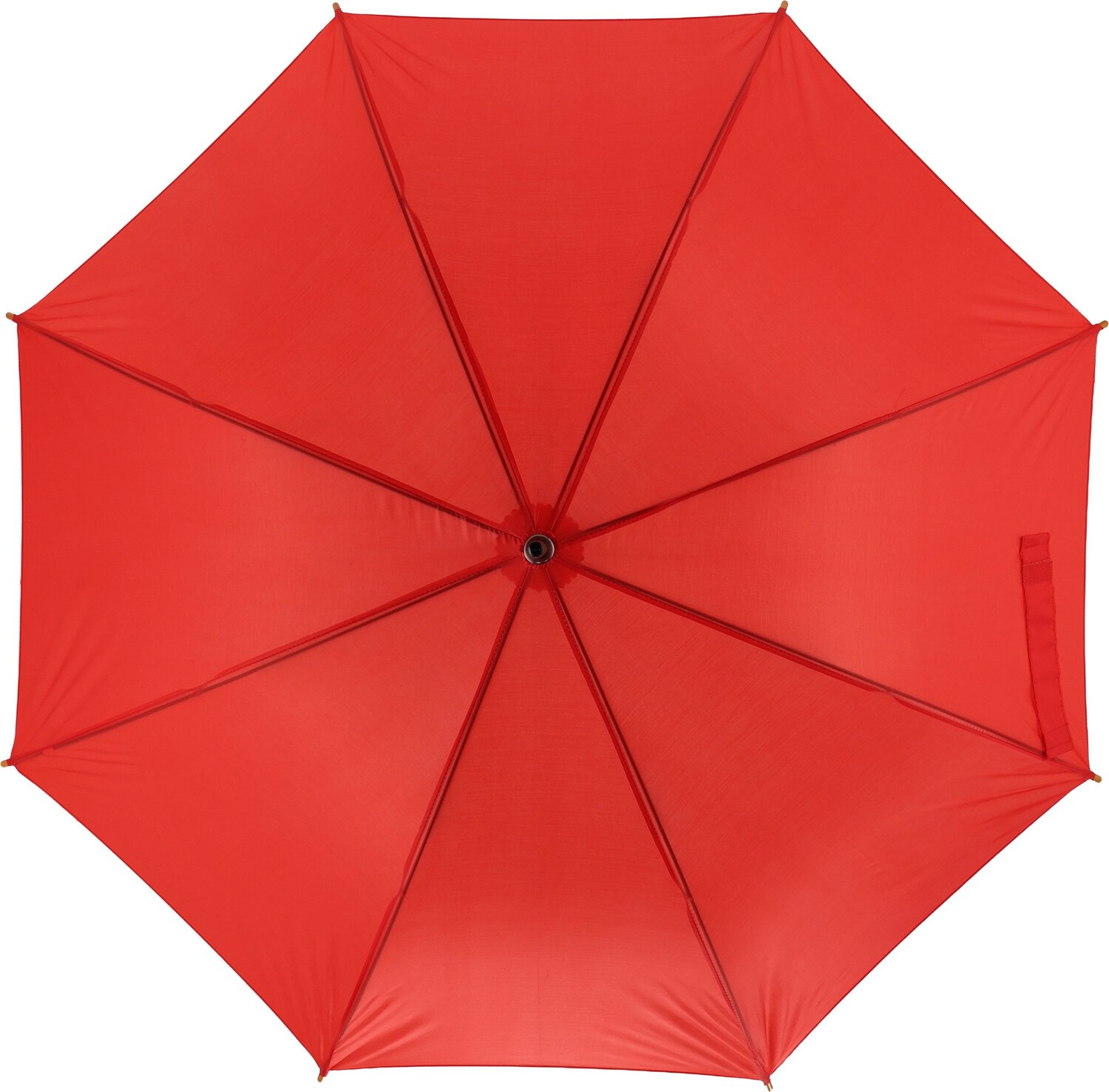 Parasol automatyczny z drewnianą rączką NANCY Ø105 cm - Panel od 100 do 110 cm z nadrukiem logo | VEBI - zdjęcie 30