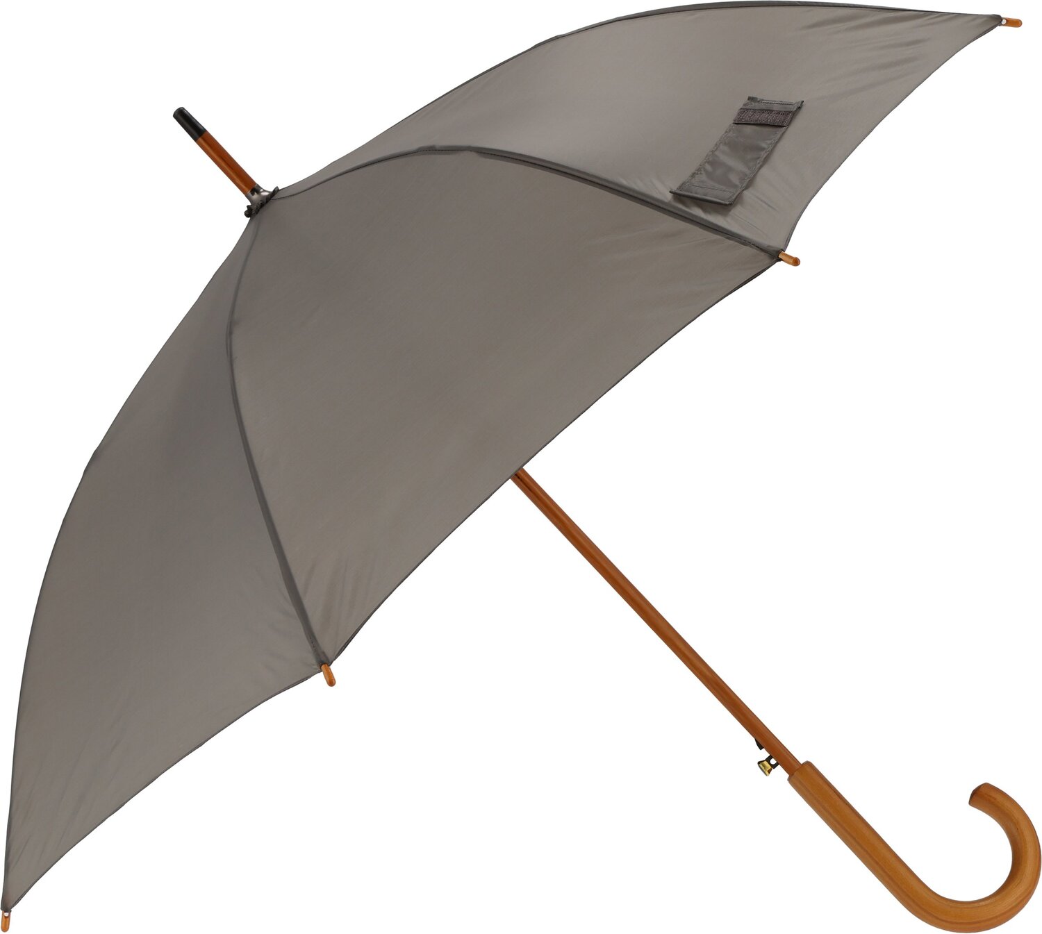 Parasol automatyczny z drewnianą rączką NANCY Ø105 cm - Panel od 100 do 110 cm z nadrukiem logo | VEBI - zdjęcie 71