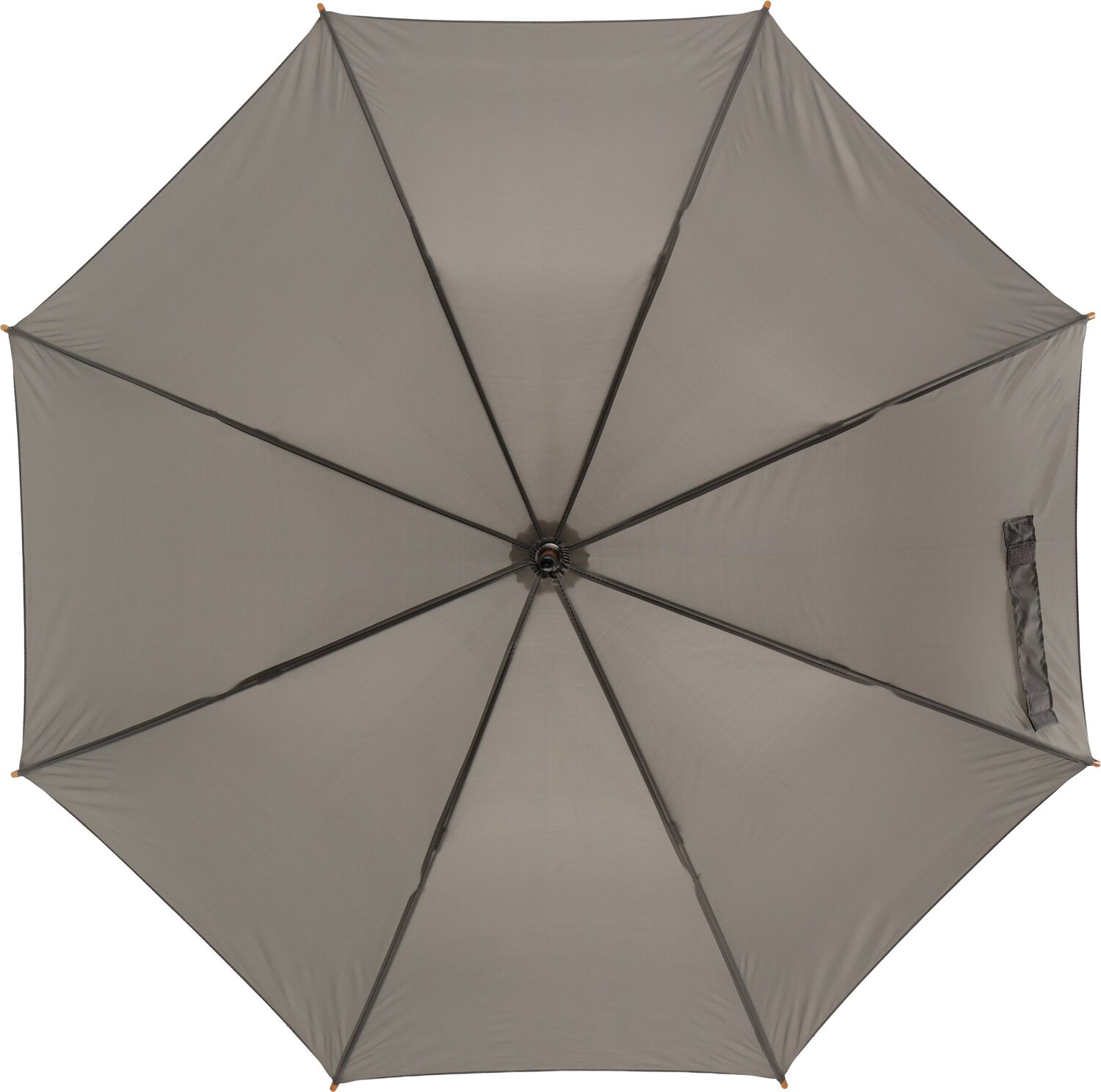 Parasol automatyczny z drewnianą rączką NANCY Ø105 cm - Panel od 100 do 110 cm z nadrukiem logo | VEBI - zdjęcie 72